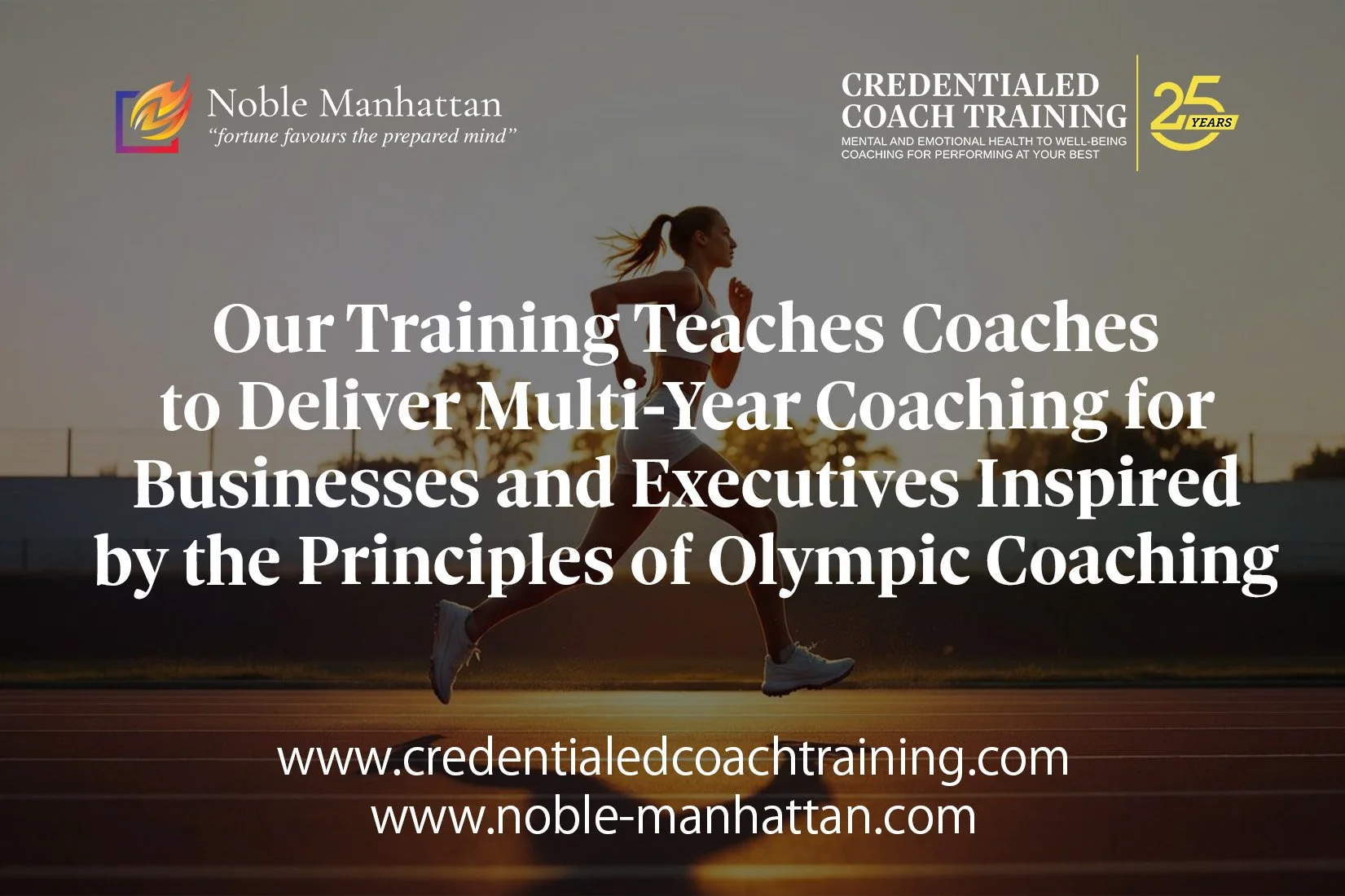 Our Training Teaches Coaches to Deliver Multi-Year Coaching for Businesses and Executives Inspired by the Principles of Olympic Coaching