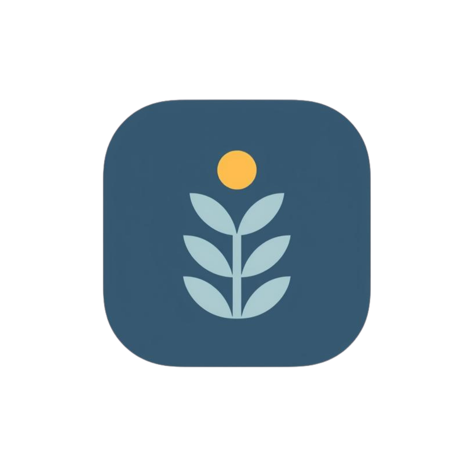 Minimalist floral icon representing directional support for teen therapy in Houston and Texas telehealth