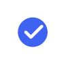 A shield icon with a checkmark inside, representing security or protection.