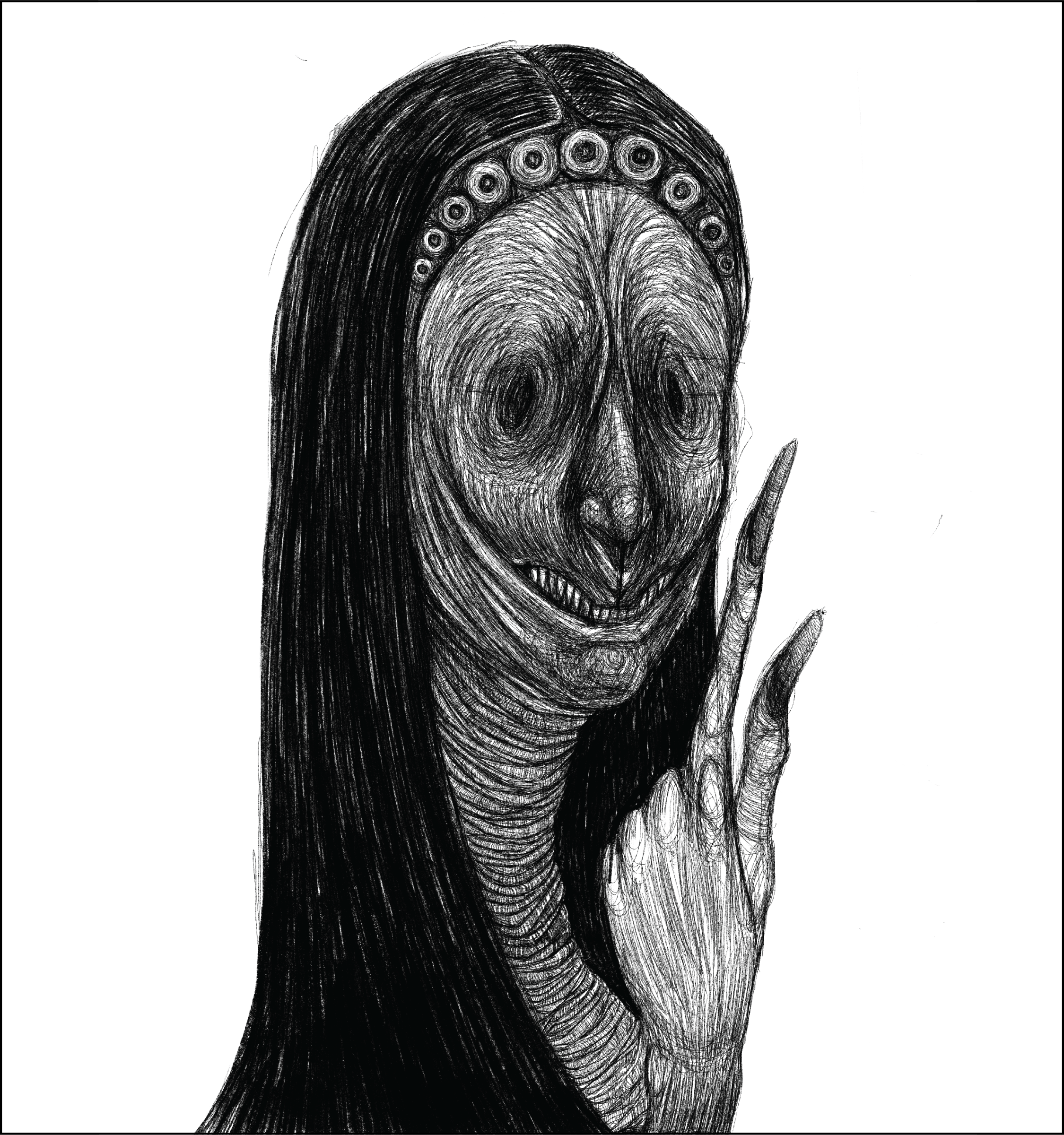   Nightmare  Created 7. October 2021 Size: 210×297mm Pixel size: 2480×3508px DPI: 300 