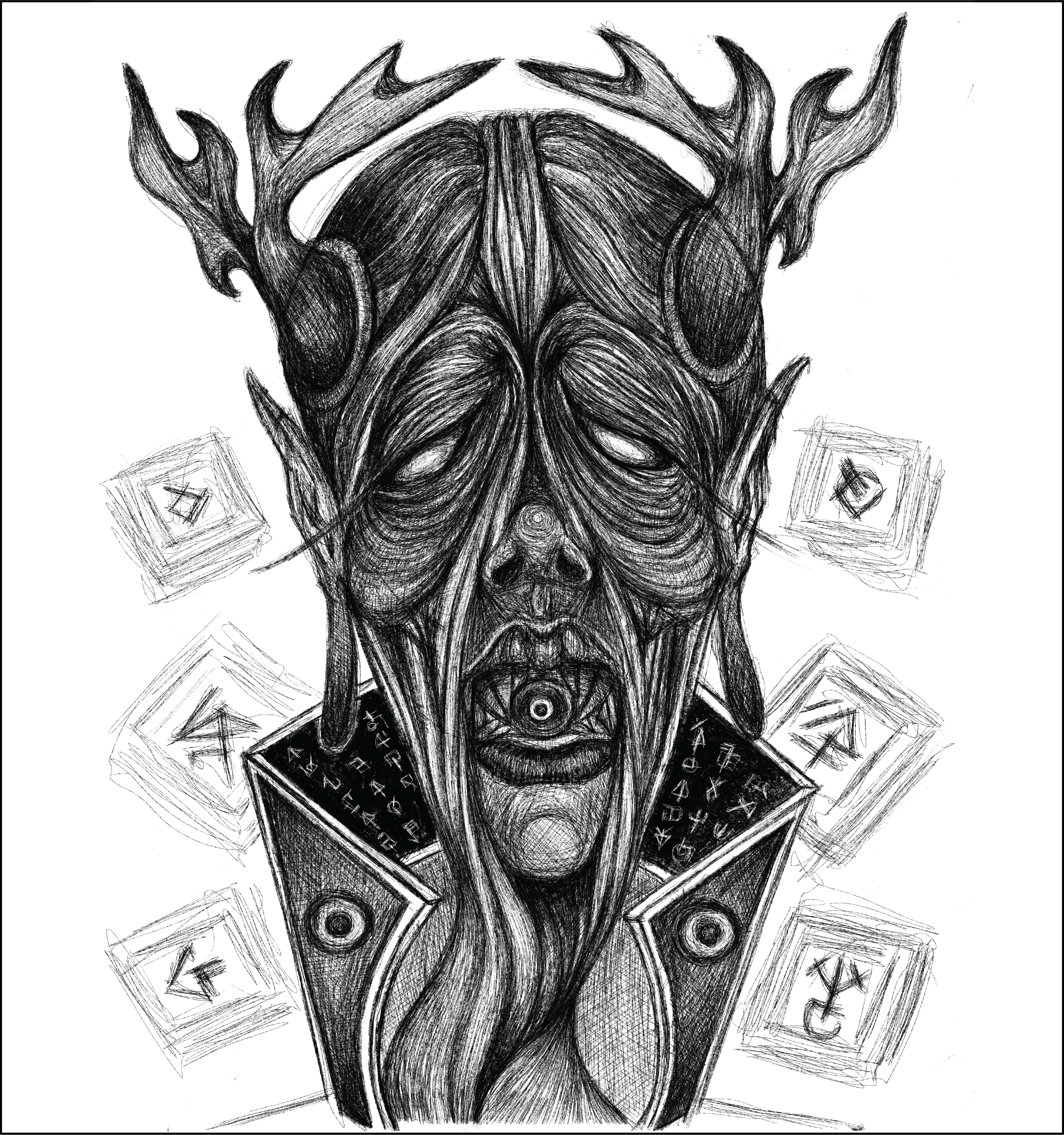   Witchcraft  Created 11. October 2021 Size: 210×297mm Pixel size: 2480×3508px DPI: 300 