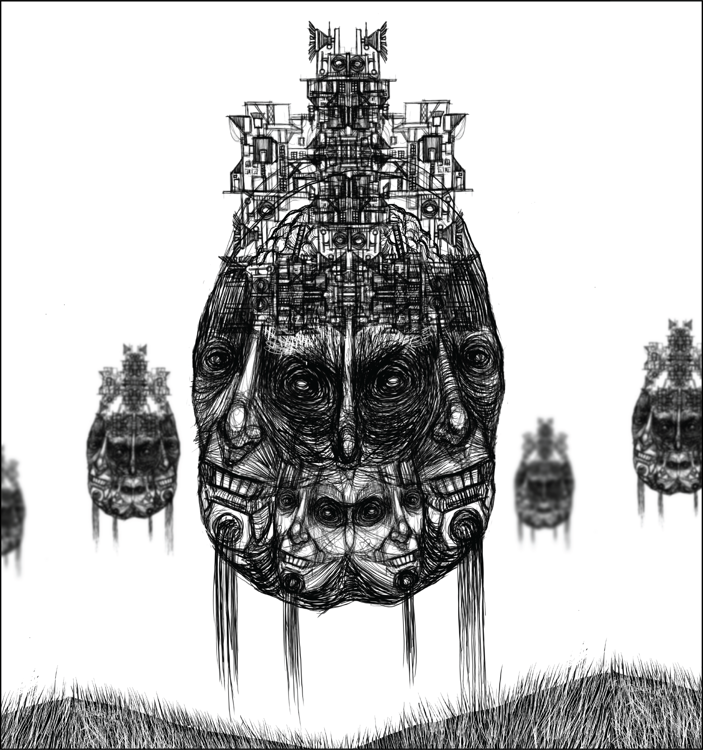   Ape Evolution  Created 21. May 2023 Size: 210×297mm Pixel size: 2480×3508px DPI: 300 