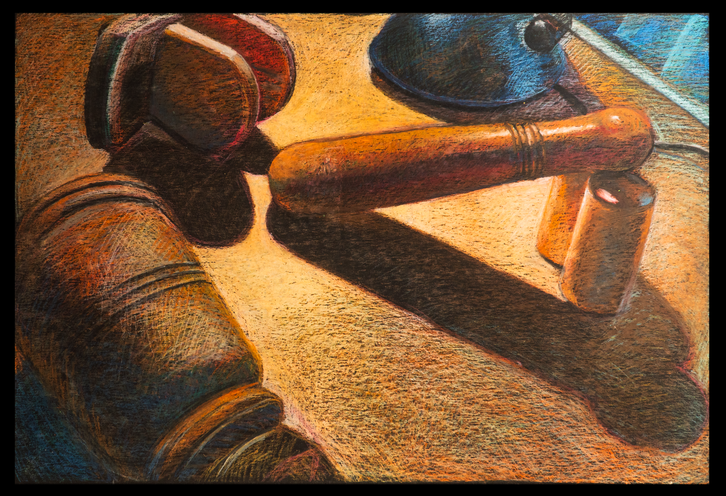   EROTICA  2009 Oil Pastel on Hard Cardboard Hard Paper 840×900mm 