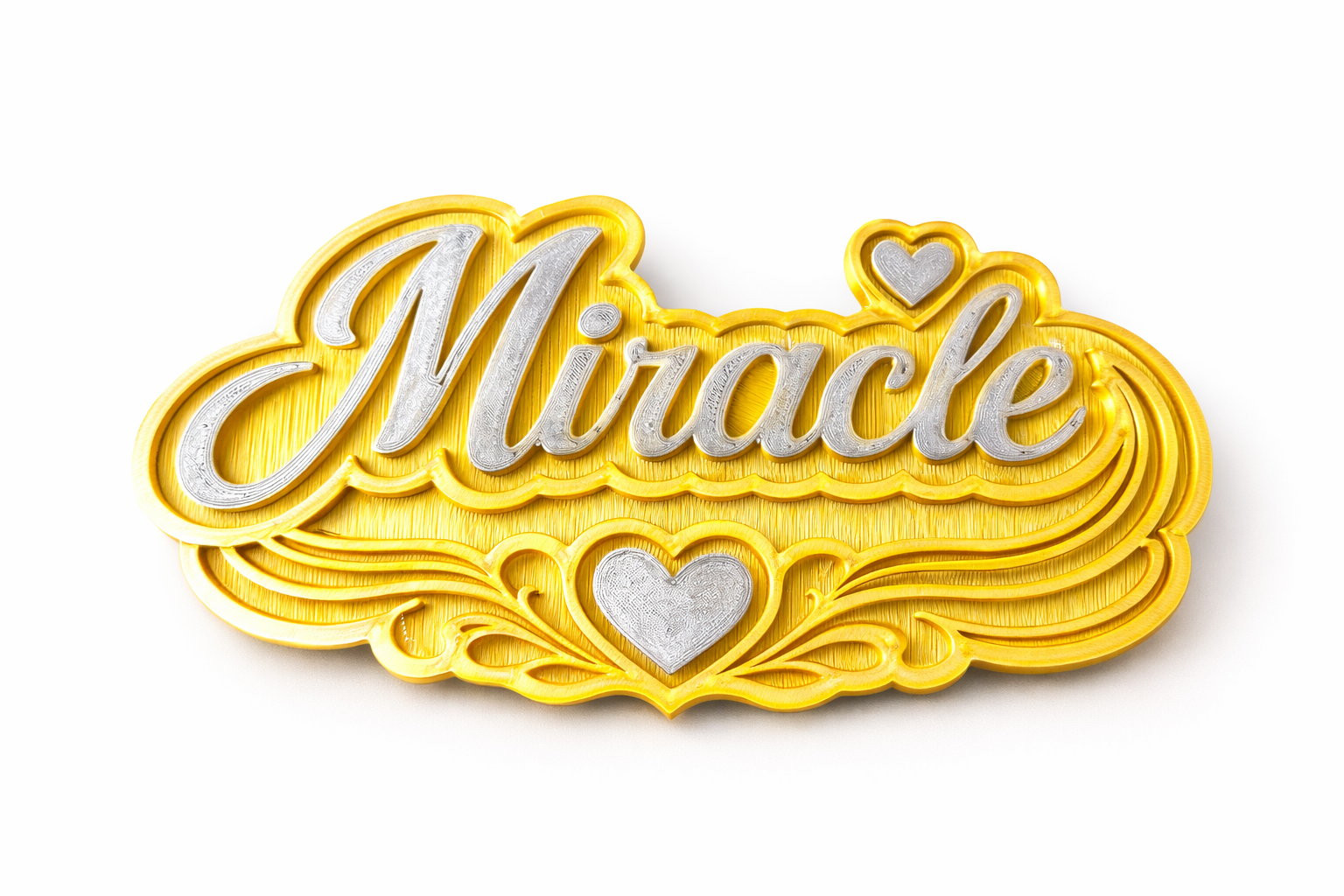 Hearts Style Custom Belt Buckle