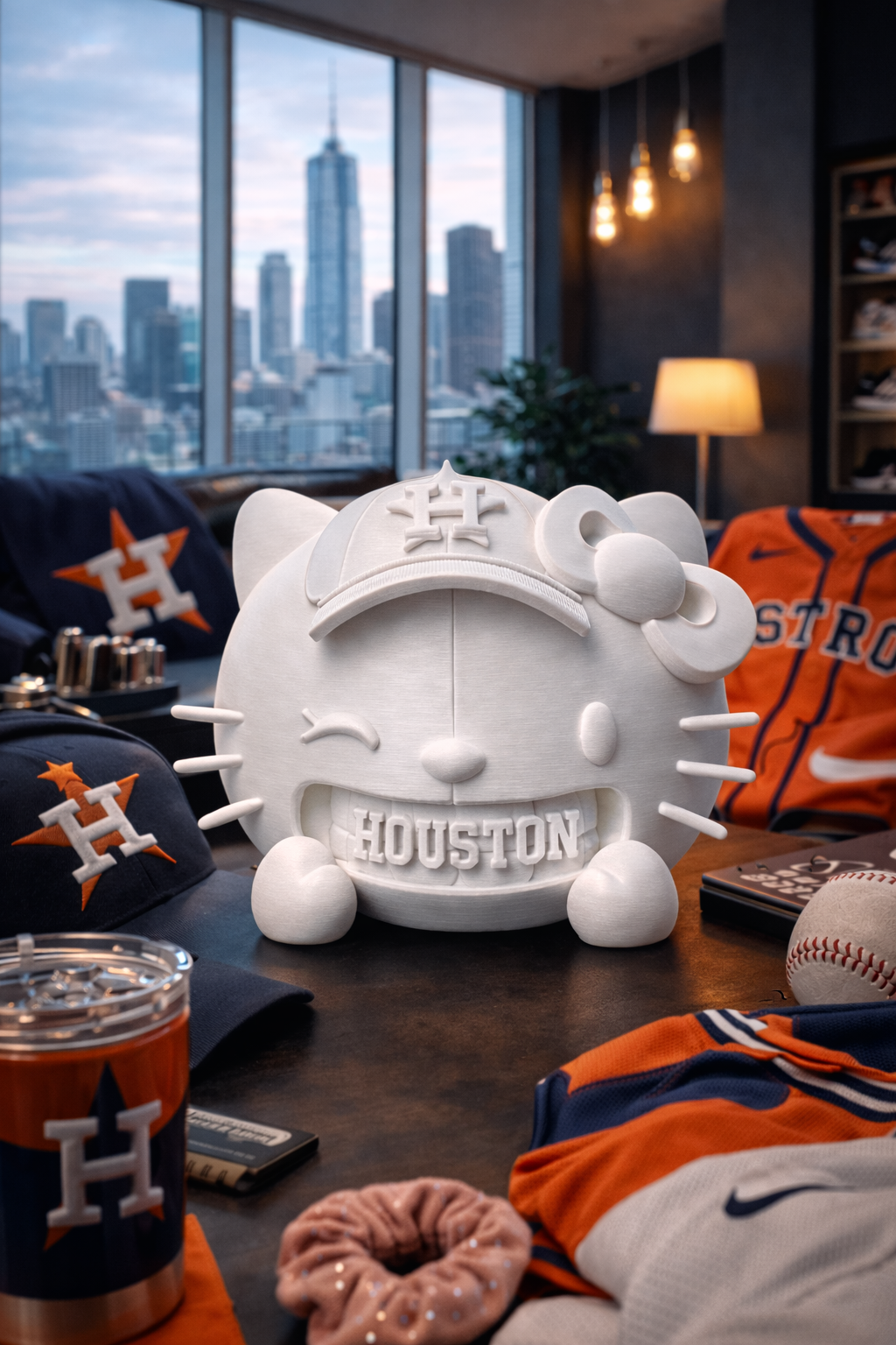 Houston Baseball Kitty