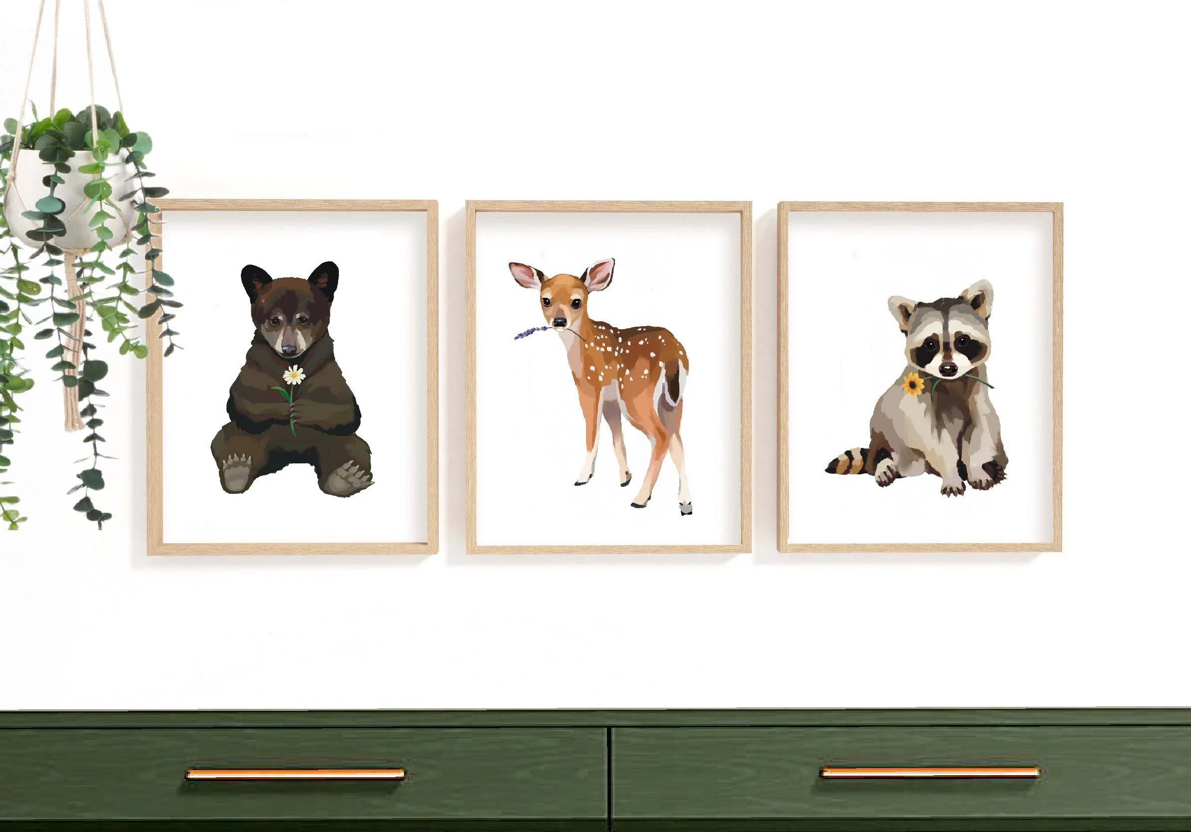 Woodland Nursery Prints