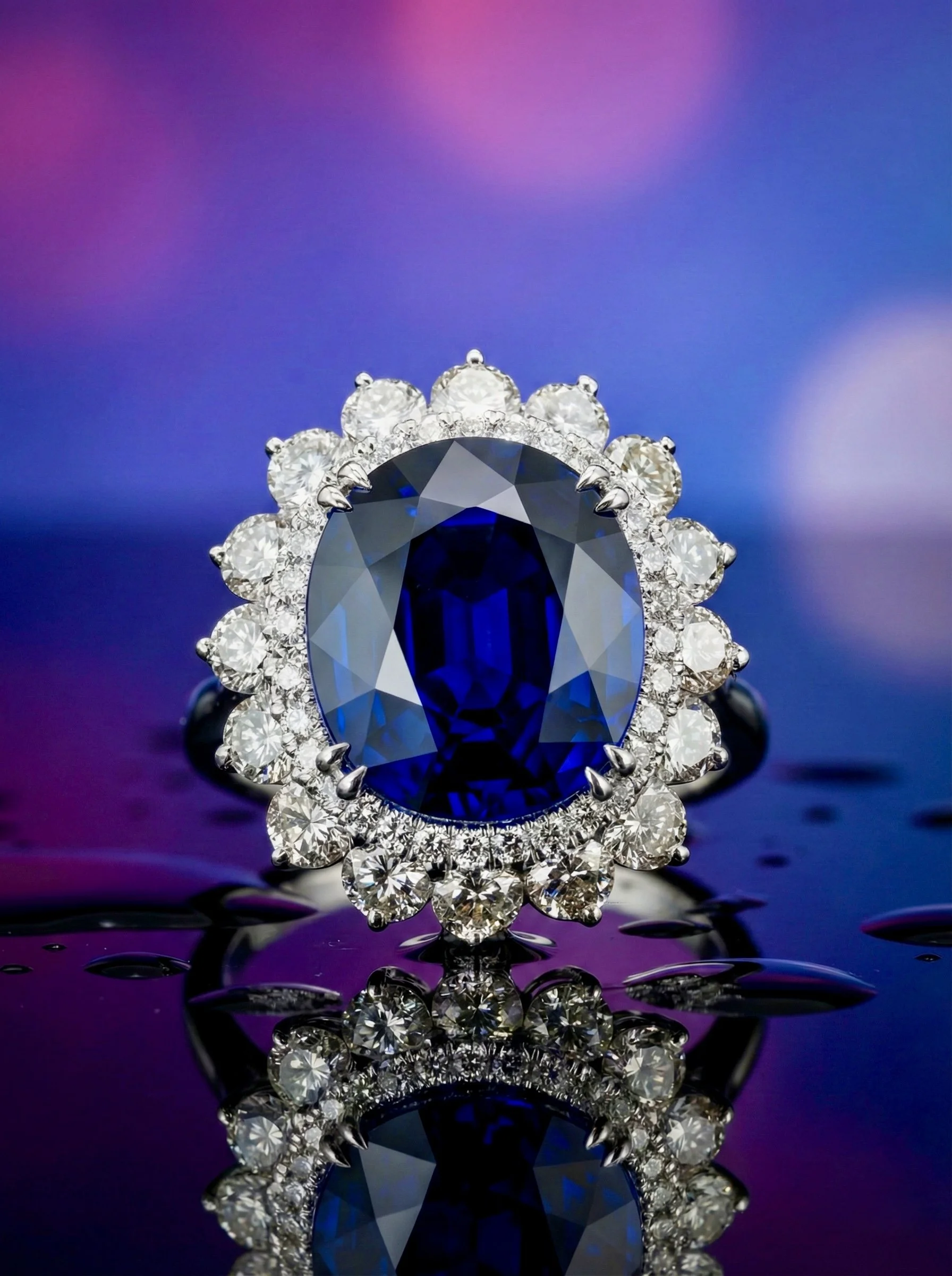 10.04ct Madagascar Royal Blue Sapphire Ring