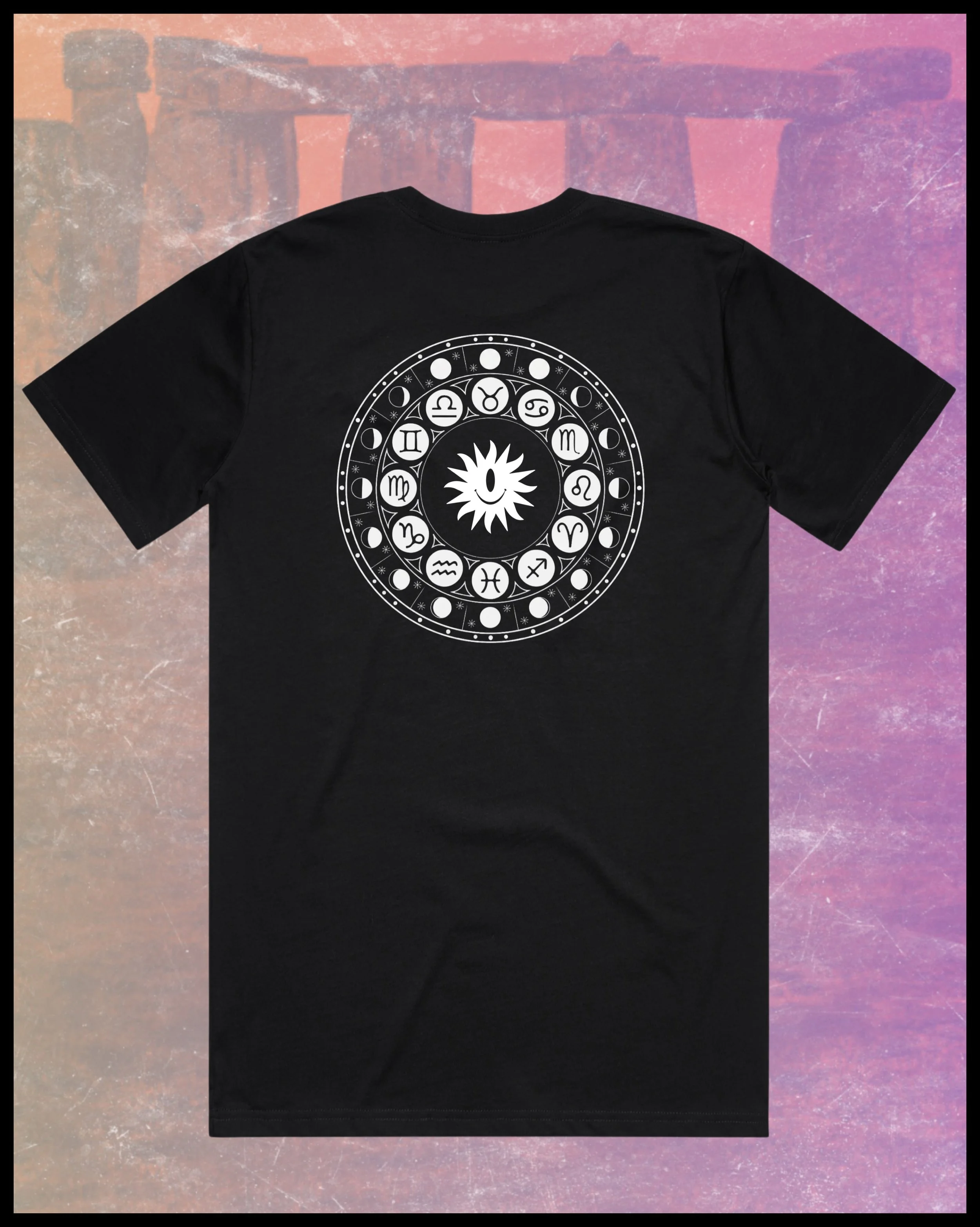 🌞SOLSTICE26 Tee 🌞 Pre-order now on Bandcamp! 

Axis creaking full-tilt towards the sun, we celebrate the magic and mysticism of summer solstice with a new super limited edition tee 🖤🌞

🧙&zwj;♂️ Heavyweight 220gsm crew-neck pure cotton tee

🌞 SO