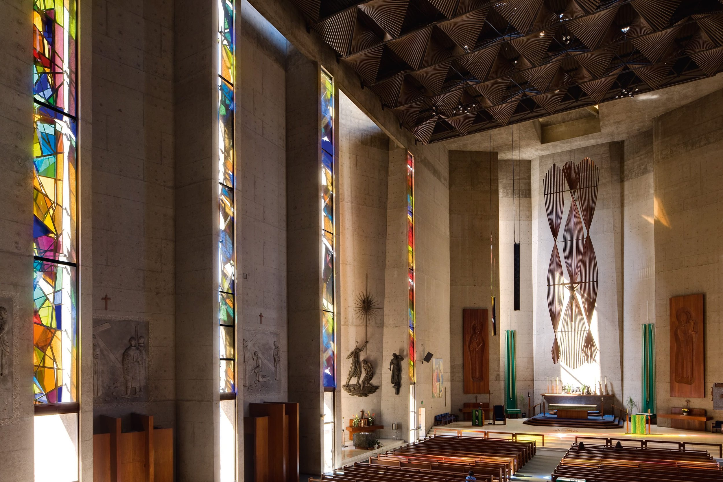 Windows, doors, and screens for St. Basil Catholic Church, Los Angeles