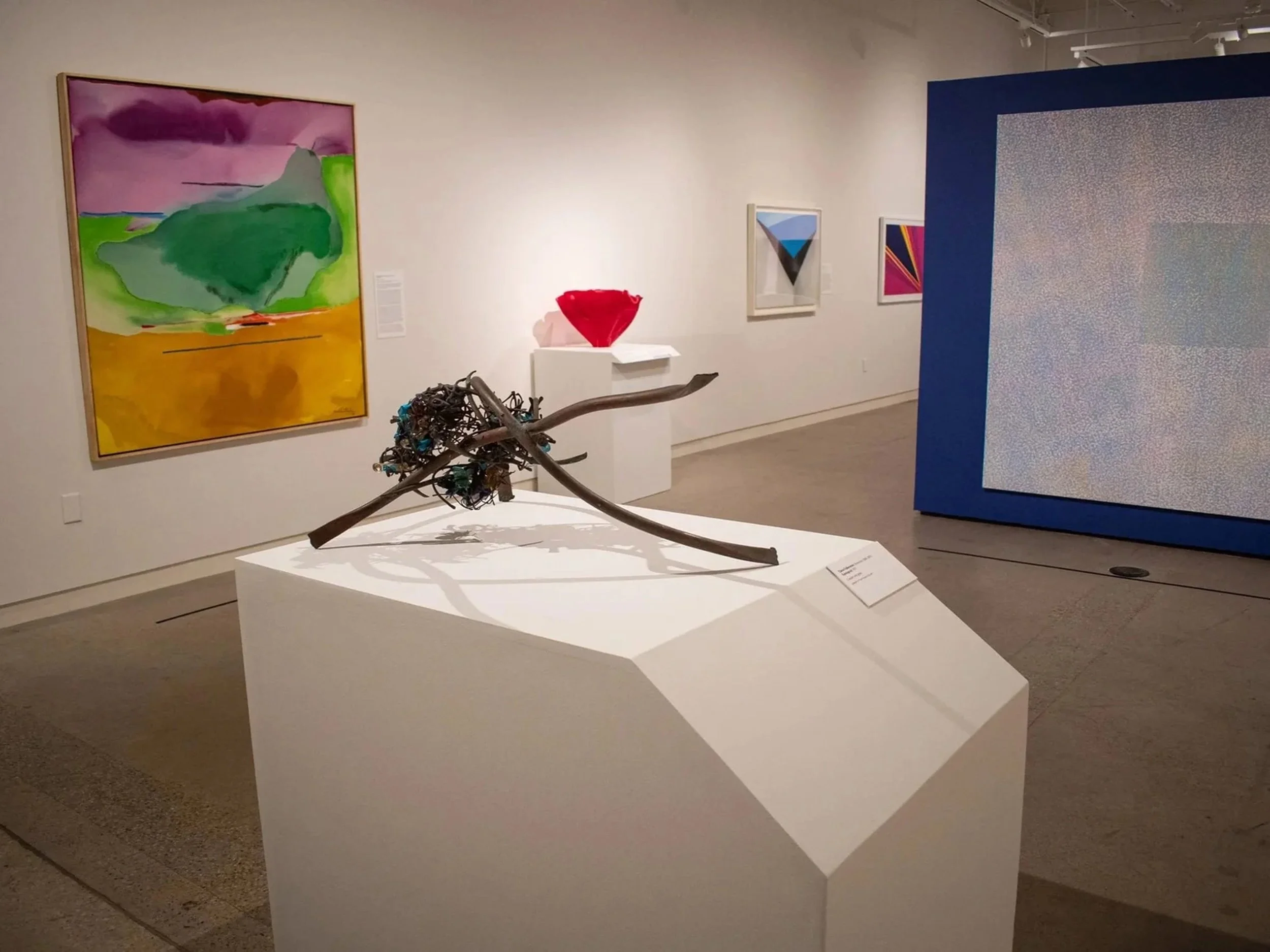  Installation view of  Abstraction &amp; Ourselves  at the Cafesjian Art Trust Museum, 2026. Courtesy of the Cafesjian Art Trust Museum 