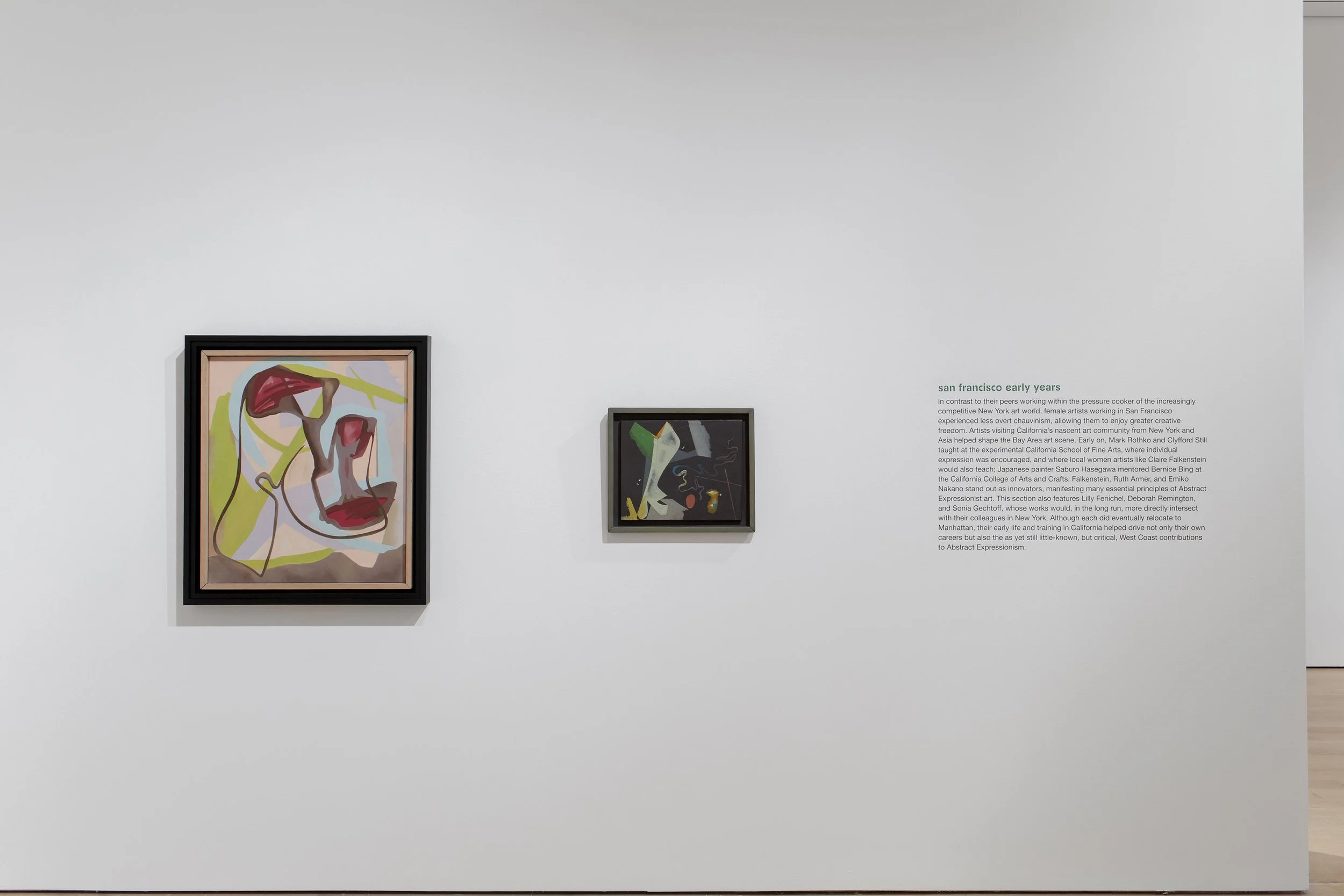  Installation view of  Abstract Expressionists: The Women  at the Speed Art Museum, 2026. Courtesy of the Speed Art Museum 