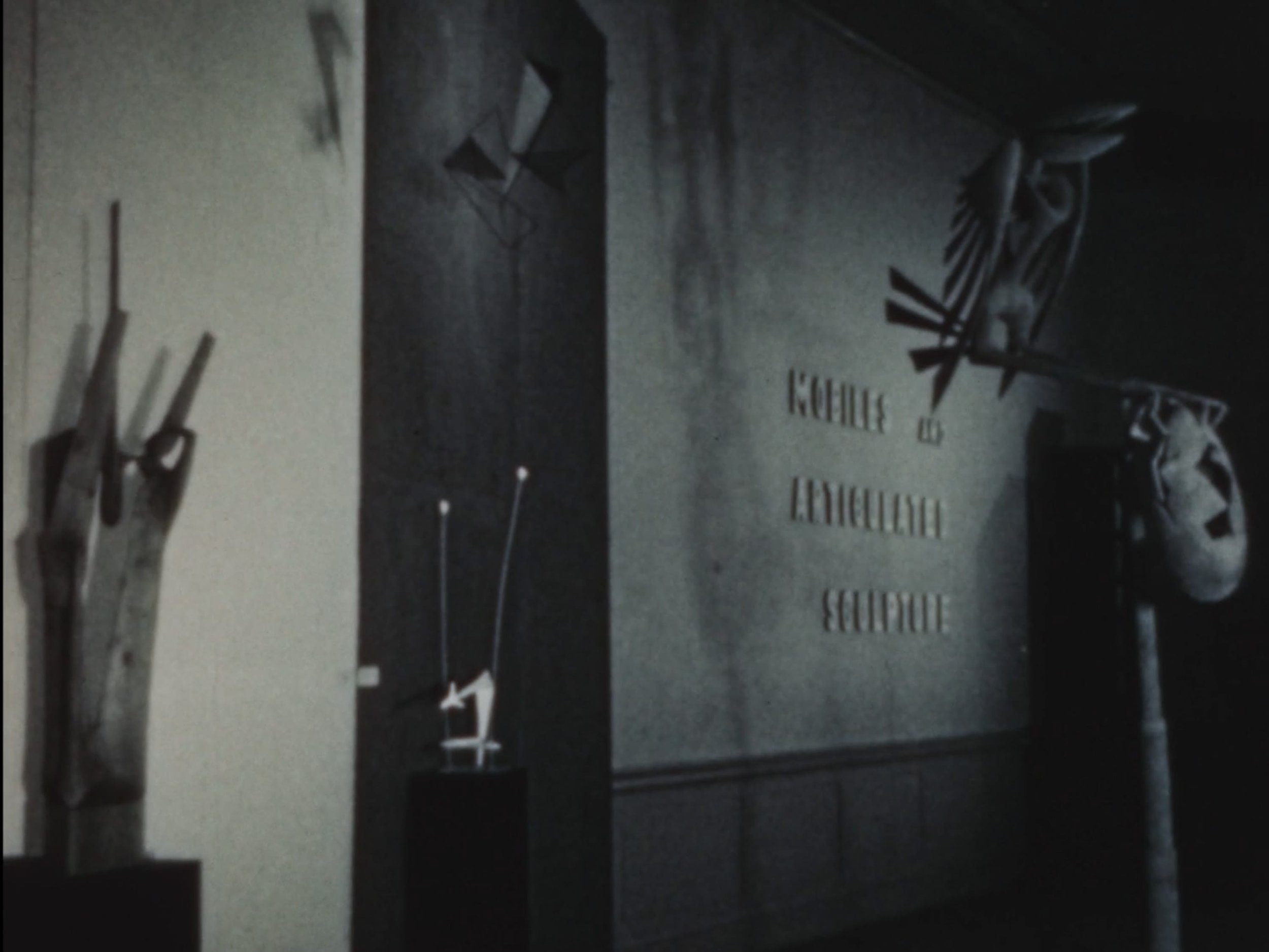  Claire Falkenstein, Still from  Touching the Quick , 1949. Digital transfer of 16mm film, 16 min. 