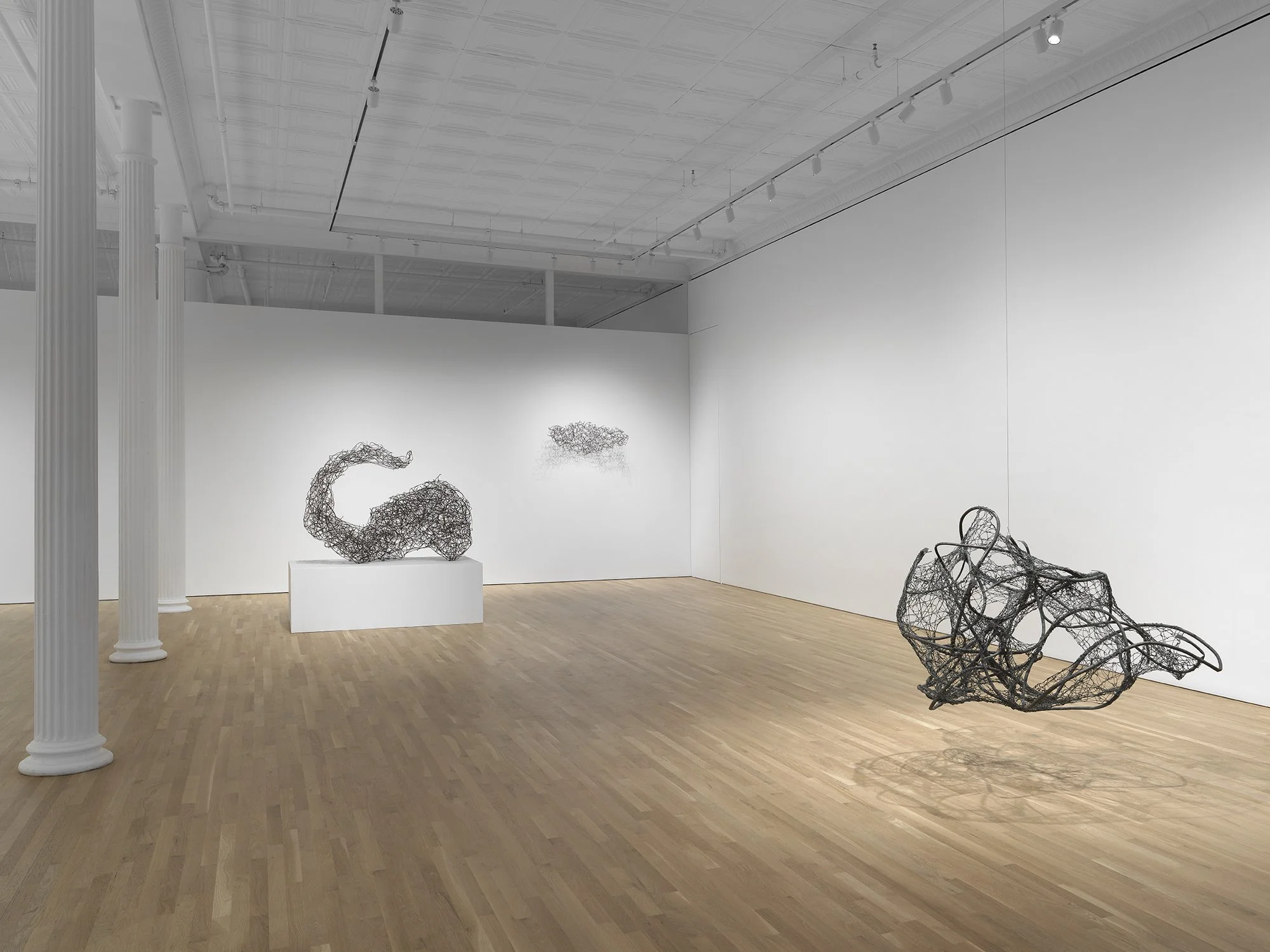  Installation view of  Claire Falkenstein: San Francisco, Paris, Rome  at Ortuzar, September 10, 2025 – October 31, 2026. Courtesy of Ortuzar. Photo by Dario Lasagni 