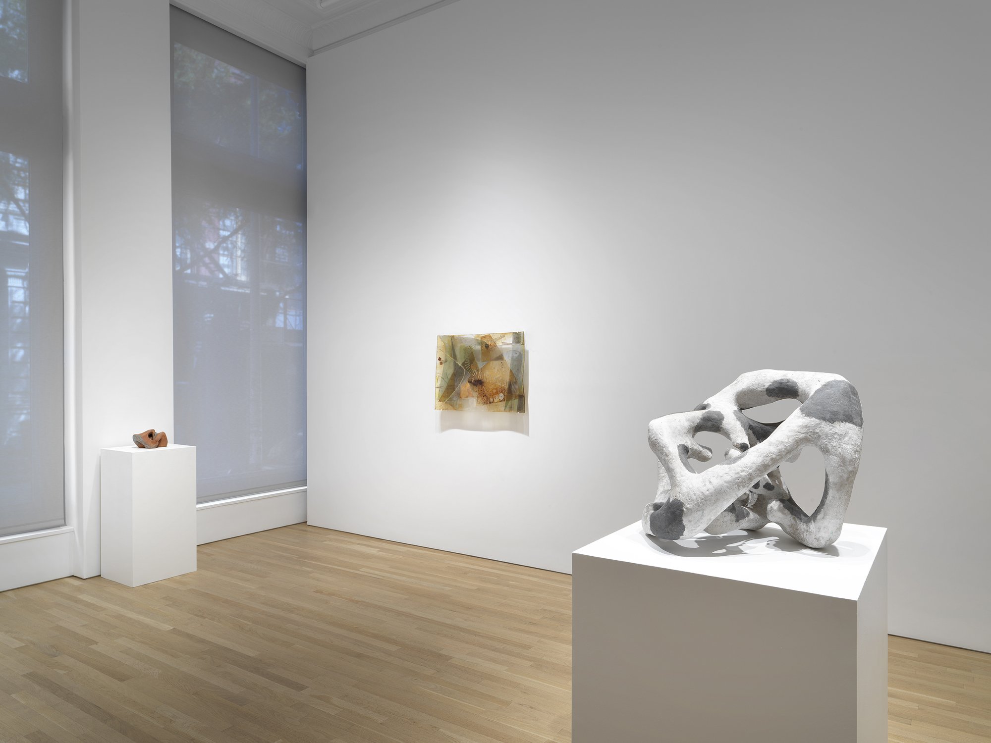  Installation view of  Claire Falkenstein: San Francisco, Paris, Rome  at Ortuzar, September 10, 2025 – October 31, 2026. Courtesy of Ortuzar. Photo by Dario Lasagni 