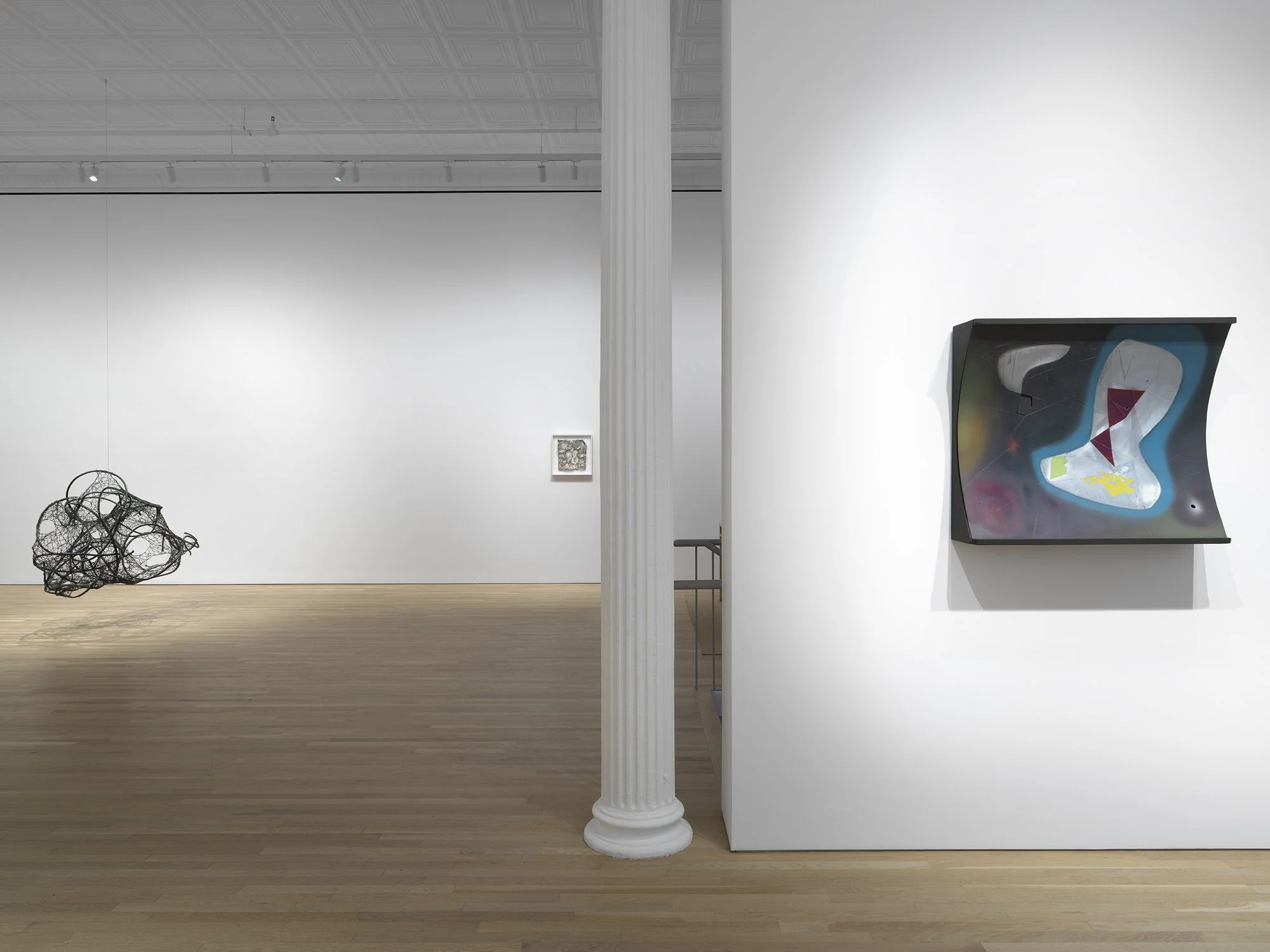  Installation view of  Claire Falkenstein: San Francisco, Paris, Rome  at Ortuzar, September 10, 2025 – October 31, 2026. Courtesy of Ortuzar. Photo by Dario Lasagni 