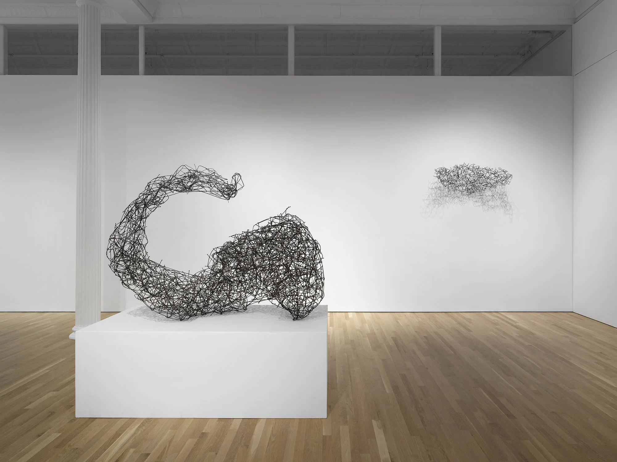 Installation view of  Claire Falkenstein: San Francisco, Paris, Rome  at Ortuzar, September 10, 2025 – October 31, 2026. Courtesy of Ortuzar. Photo by Dario Lasagni 