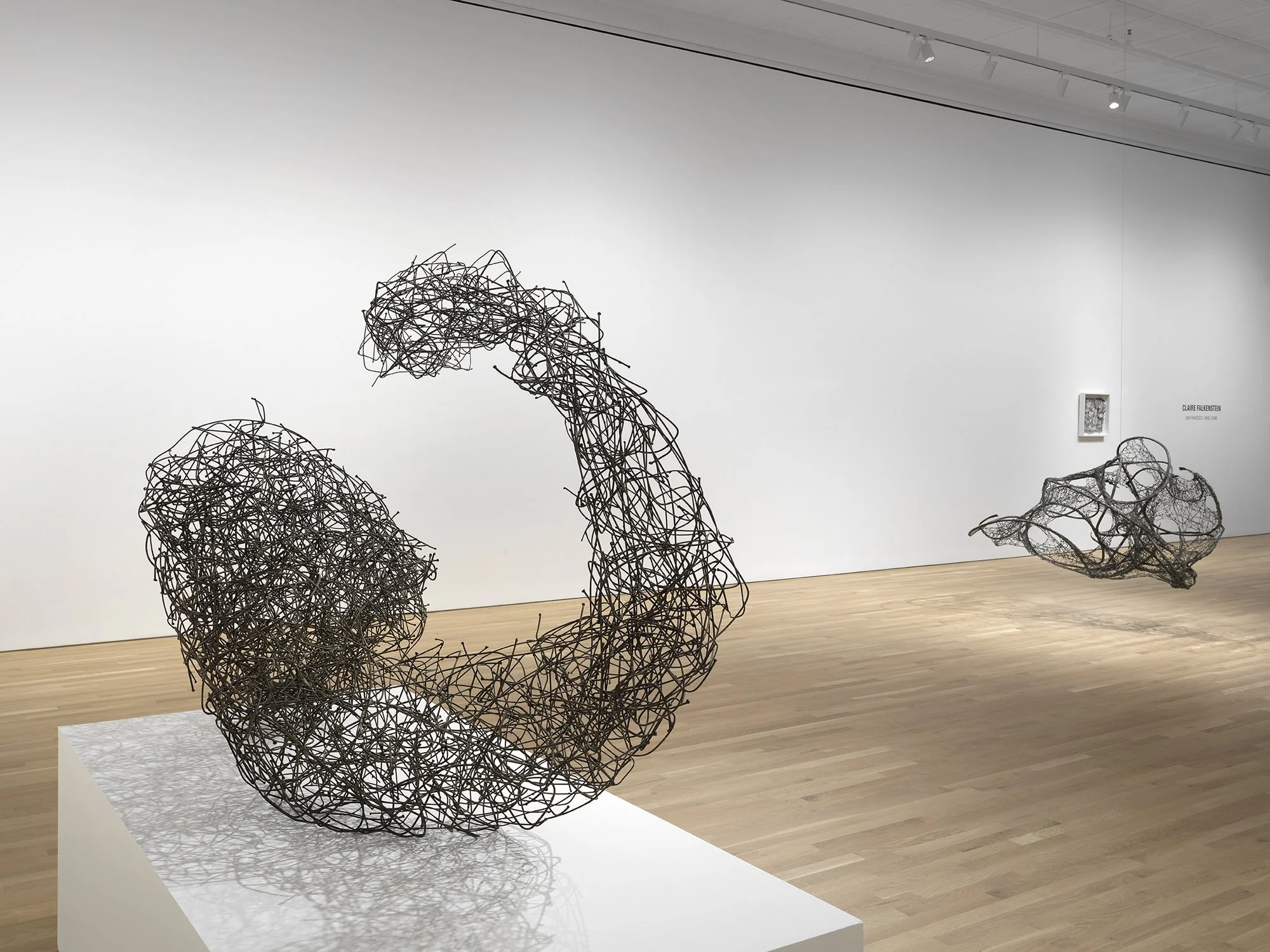  Installation view of  Claire Falkenstein: San Francisco, Paris, Rome  at Ortuzar, September 10, 2025 – October 31, 2026. Courtesy of Ortuzar. Photo by Dario Lasagni 