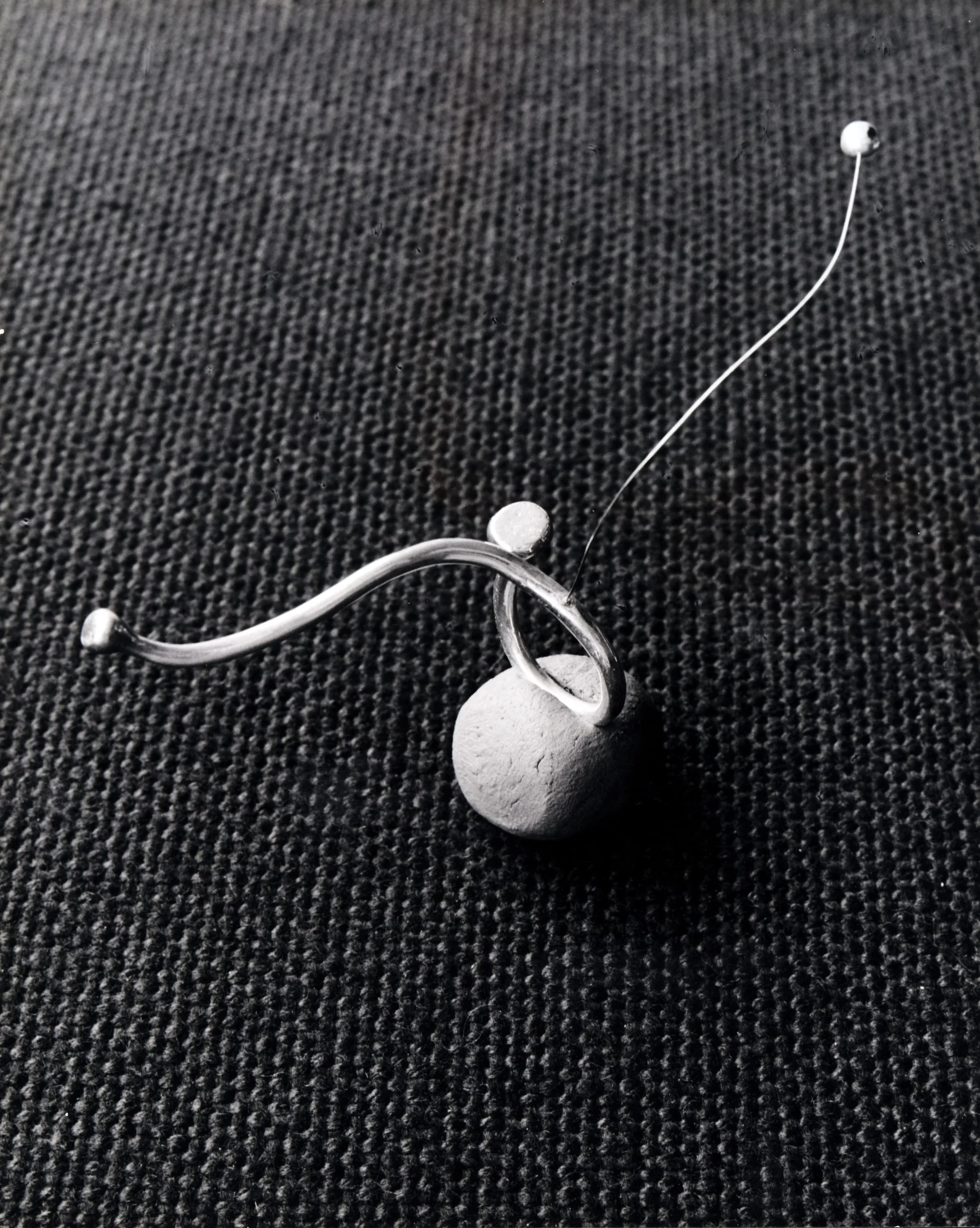 Photograph of  Space Probe Ring , c. 1970 . Gelatin silver print. Photo by Elon Schoenholz Photography 