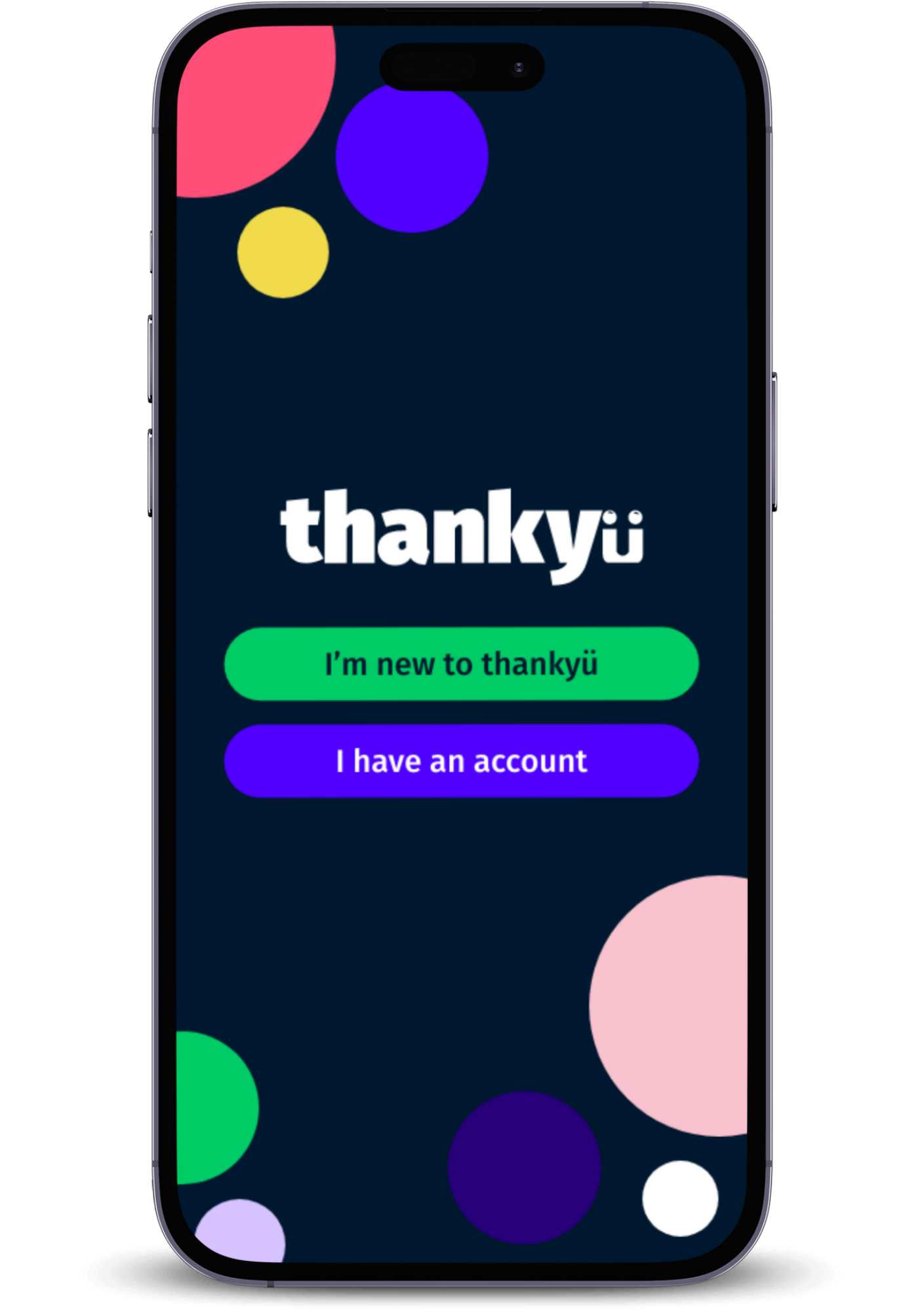 thankyü app splash screen