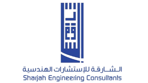 The logo of Shell Engineering Corporation, featuring a blue shell icon and text.