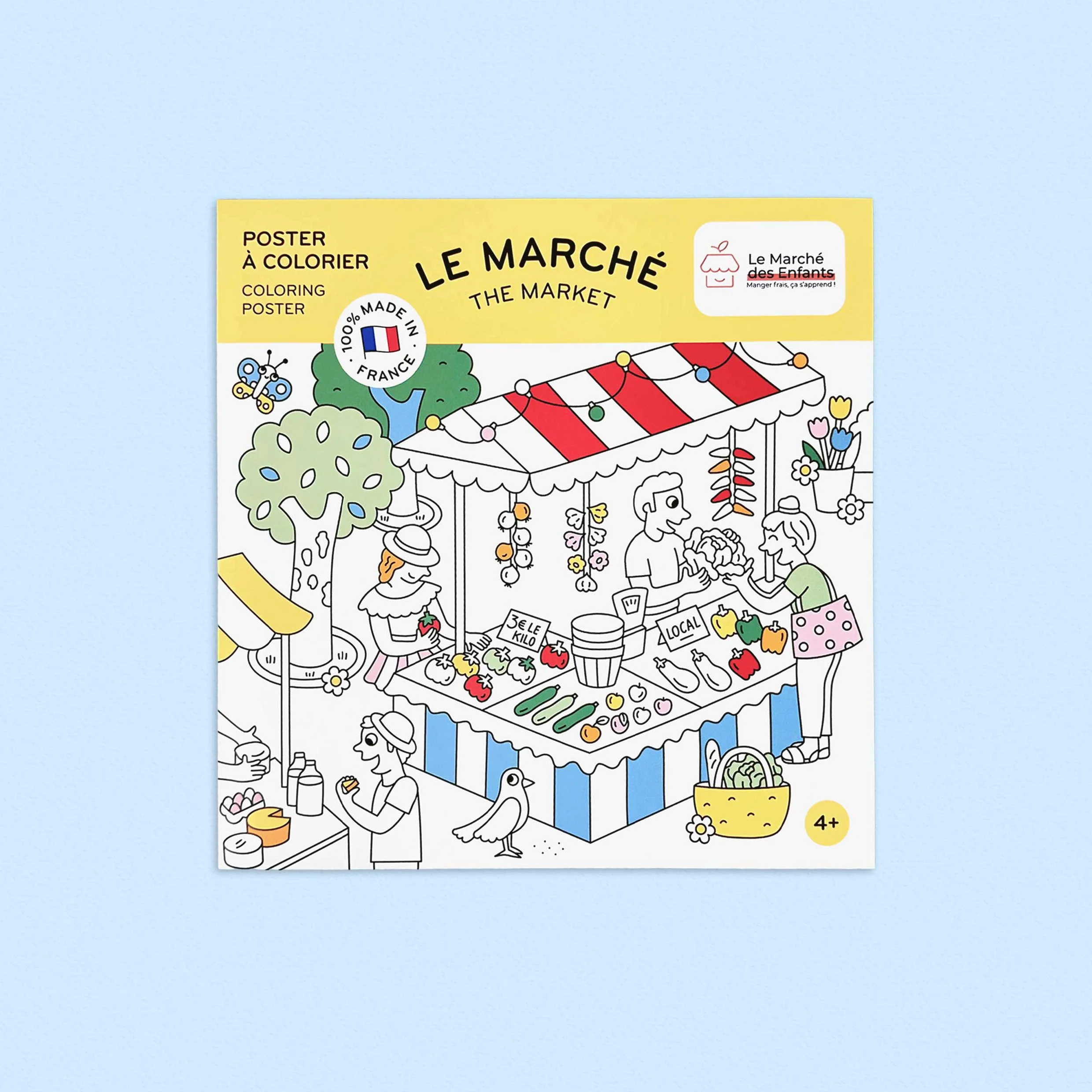 Coloriage Fédération Nationale des Marchés de France