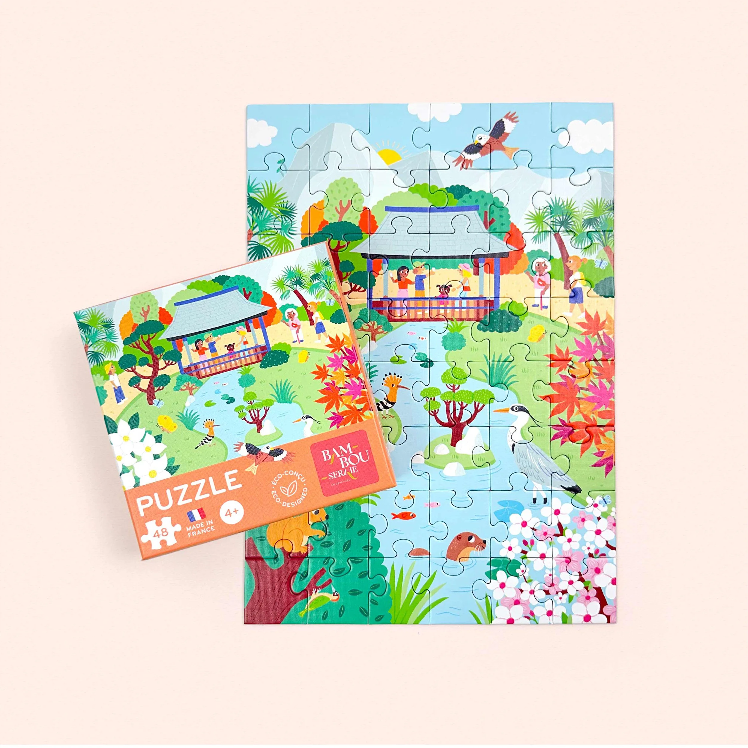 Puzzle Vallon du dragon Bambouseraie en Cévennes