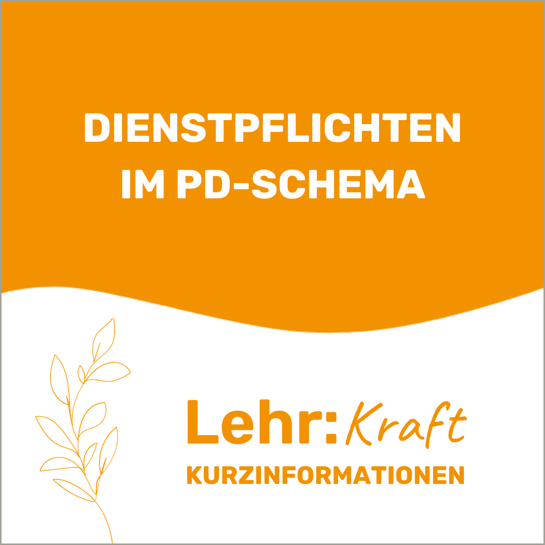 Dienstpflichten pd-Schema