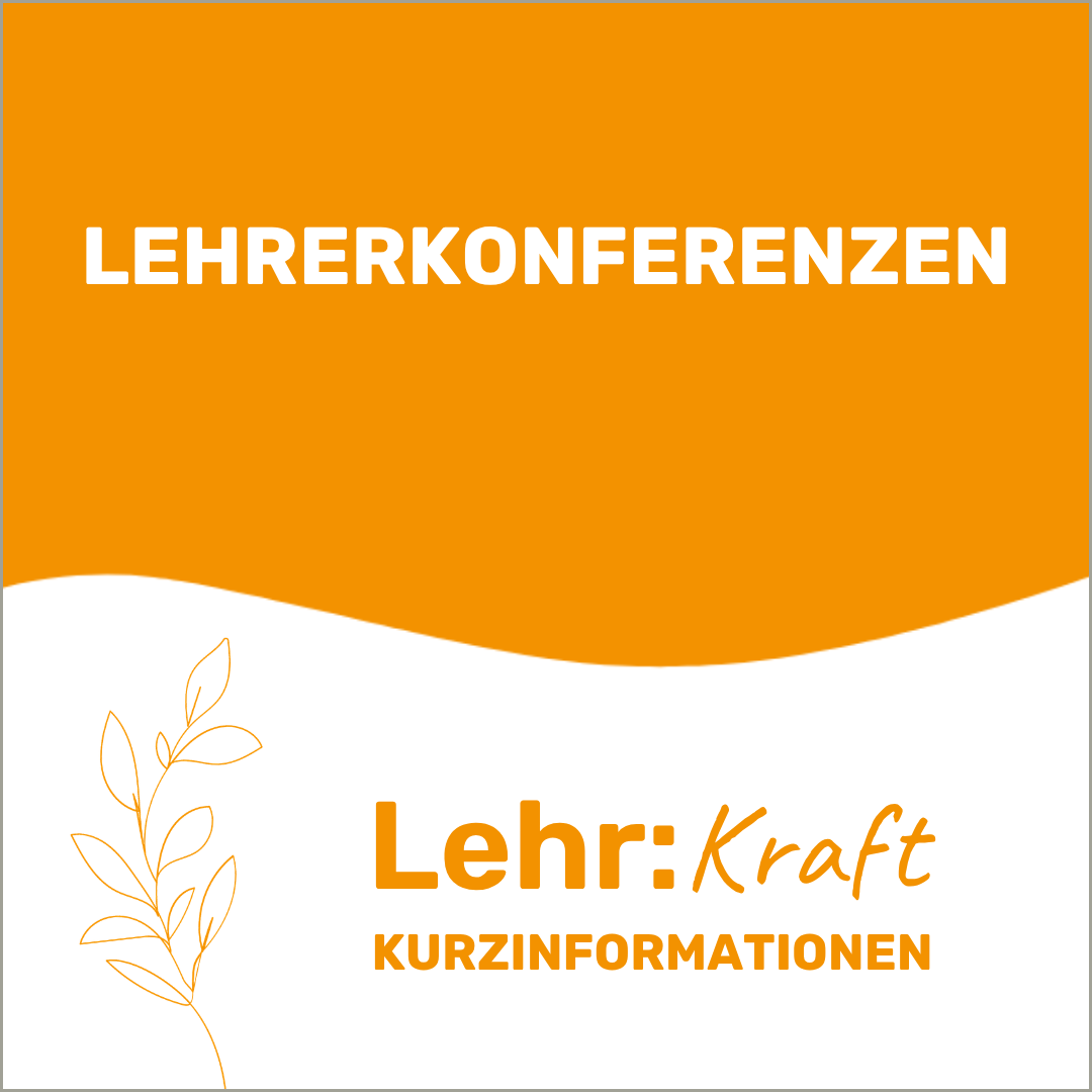 Lehrerkonferenzen