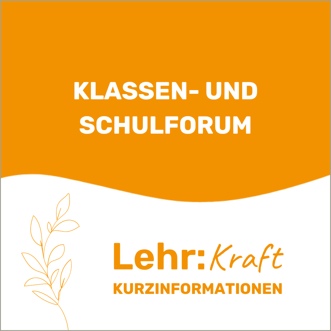 Klassen- und Schulforum