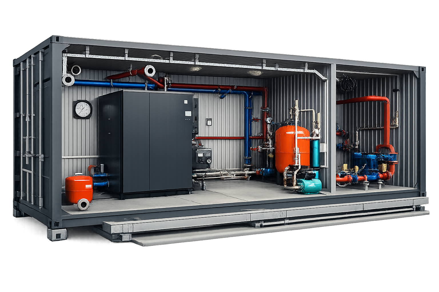 Блочно-модульні котельні за індивідуальними технічними завданнями