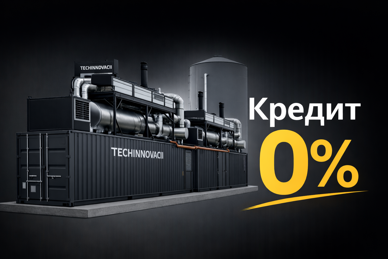 Державна програма 0% річних на когенераційні установки, газопоршневі генератори, міні-ТЕЦ