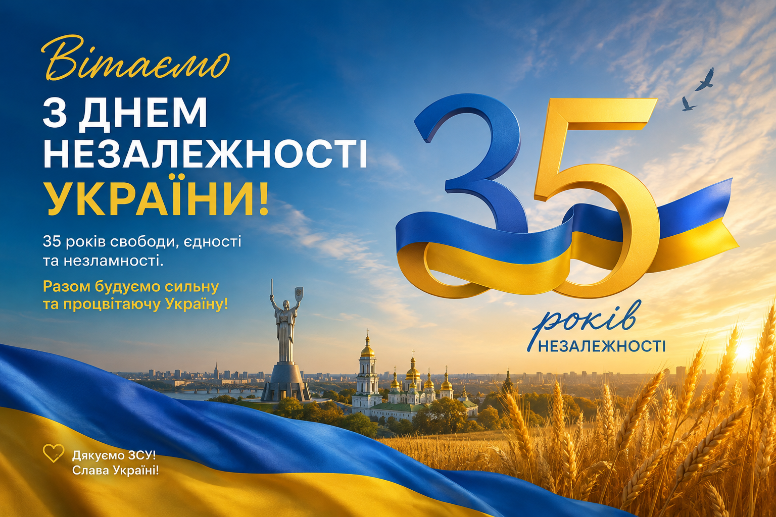 З Днем Незалежності України!