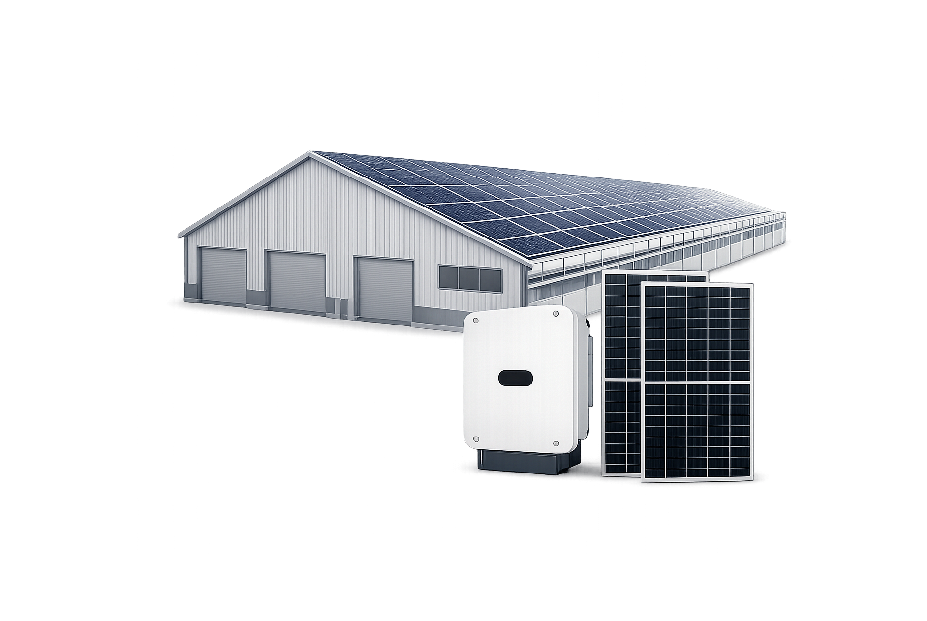 Cонячна електростанція для підприємства на 30 кВт