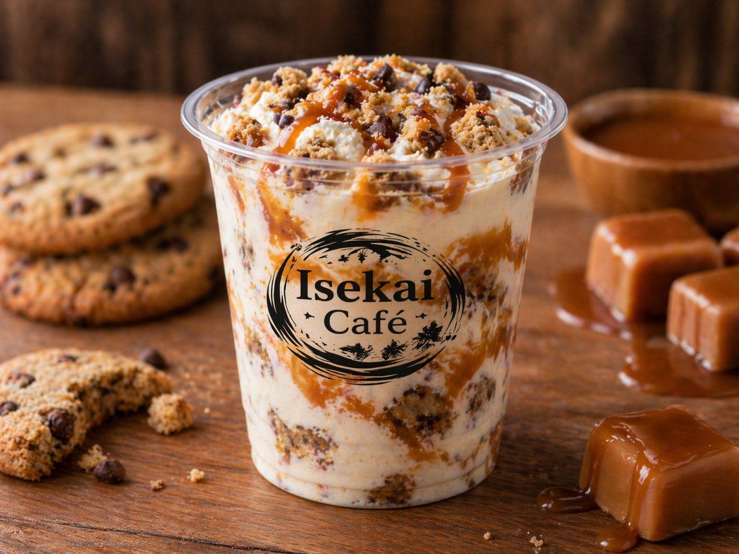 Cookie and Caramel Ice Cream Mix-Up