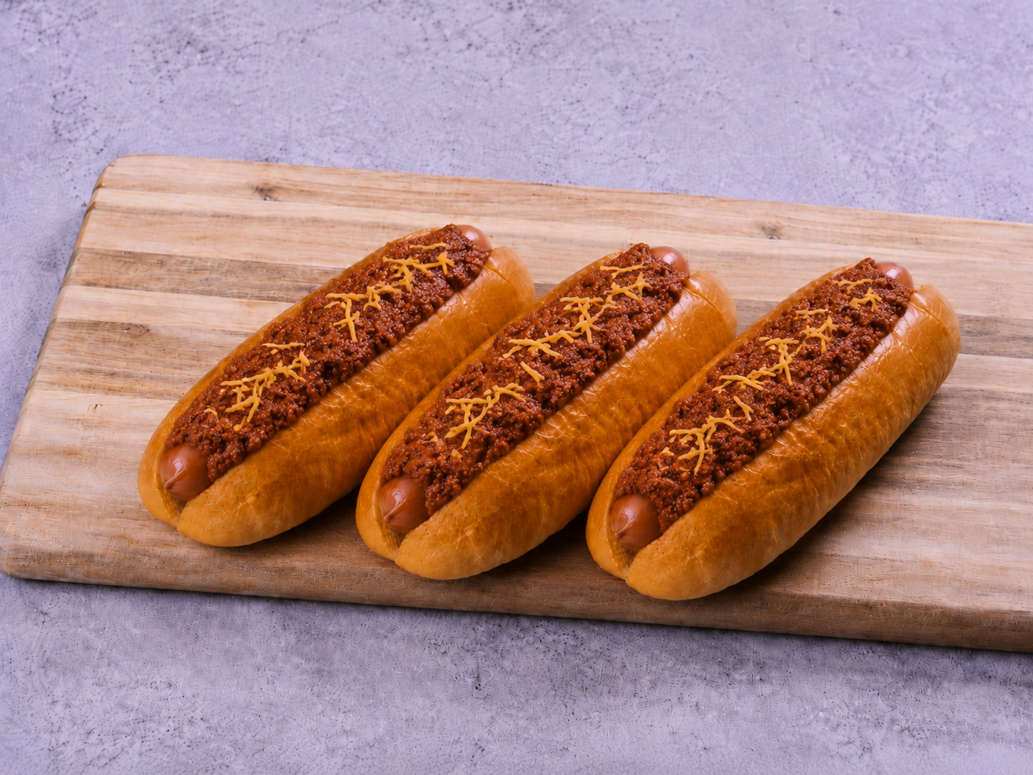 CHILI CHEESE HOTDOG (3) チリチーズホットドッグ (3)