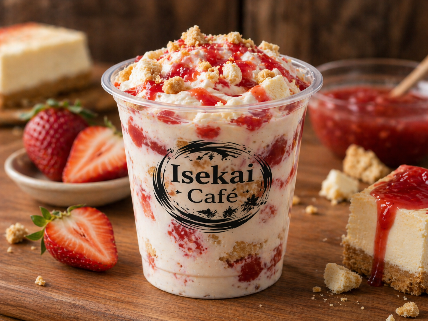 Strawberry Cheesecake Ice Cream Mix-Up