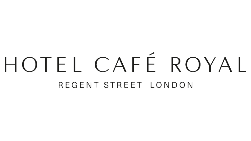 Logo for HOTEL CAFÉ ROYAL in Regent Street, London.