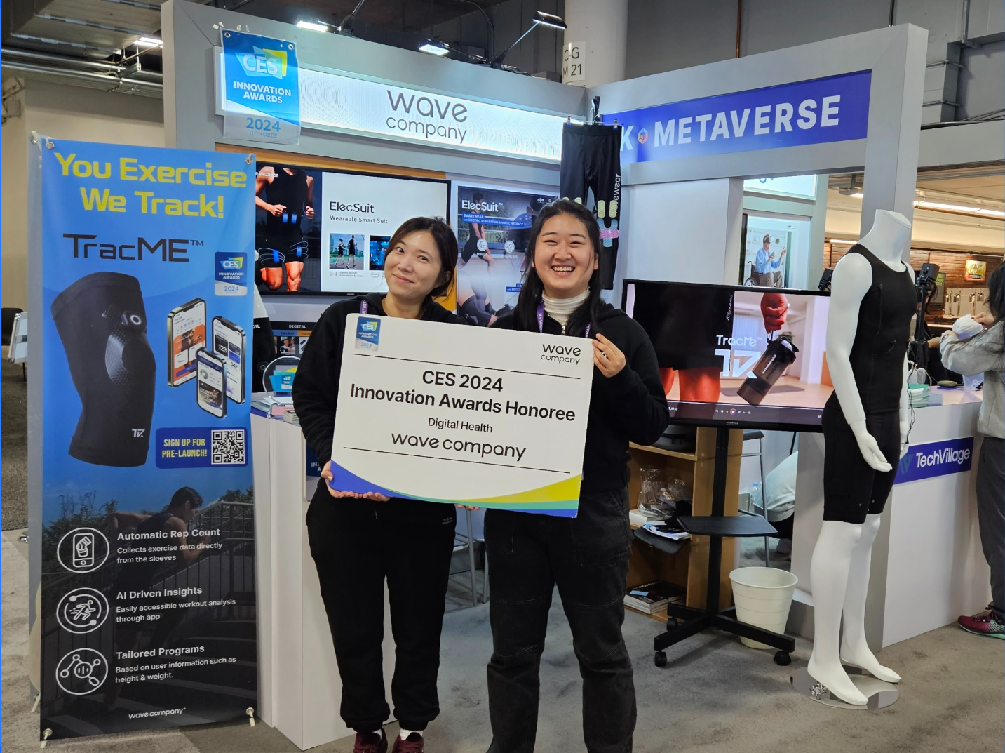 Wave Company Wins CES 2024 Innovation Award in Digital Health