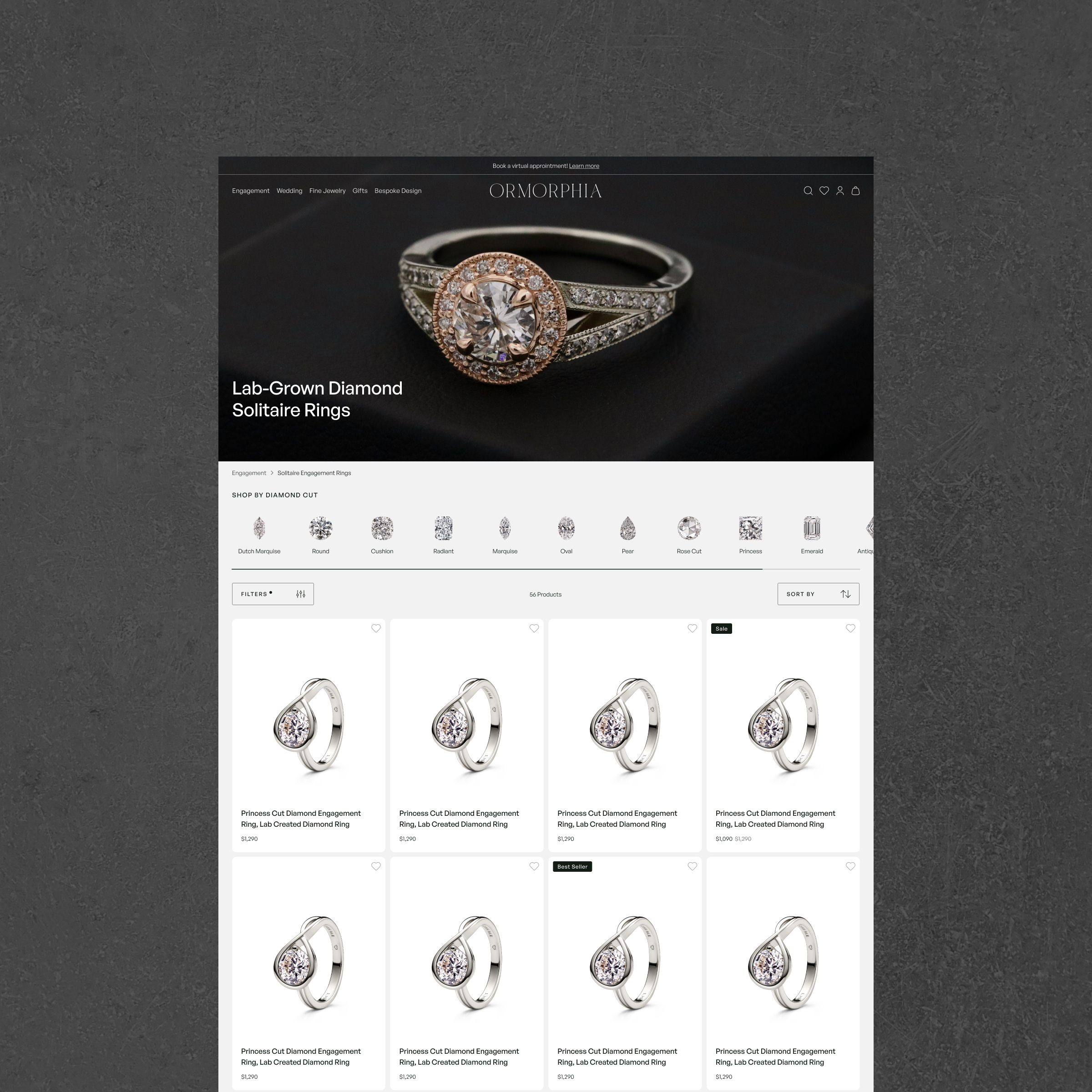 Product Listing Page