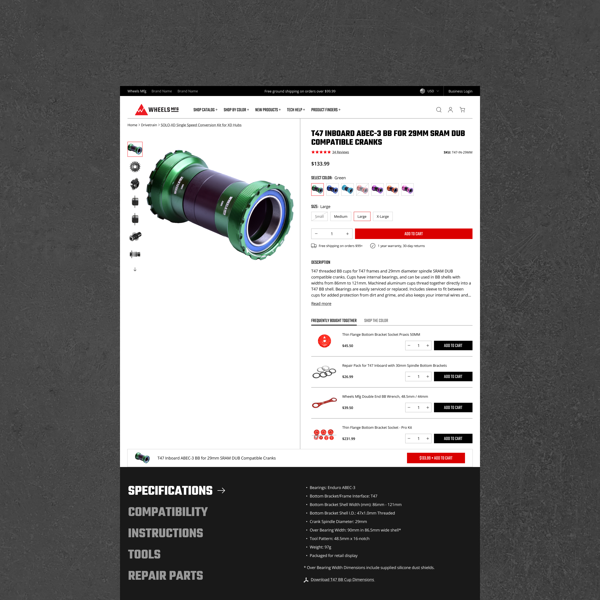 Product Page