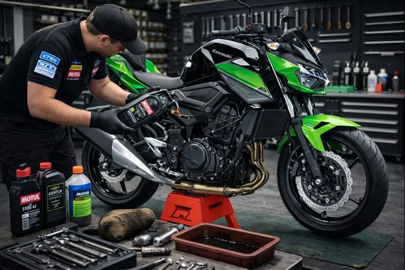 Moottoripyörähuolto, kevarihuolto, Jyväskylä,