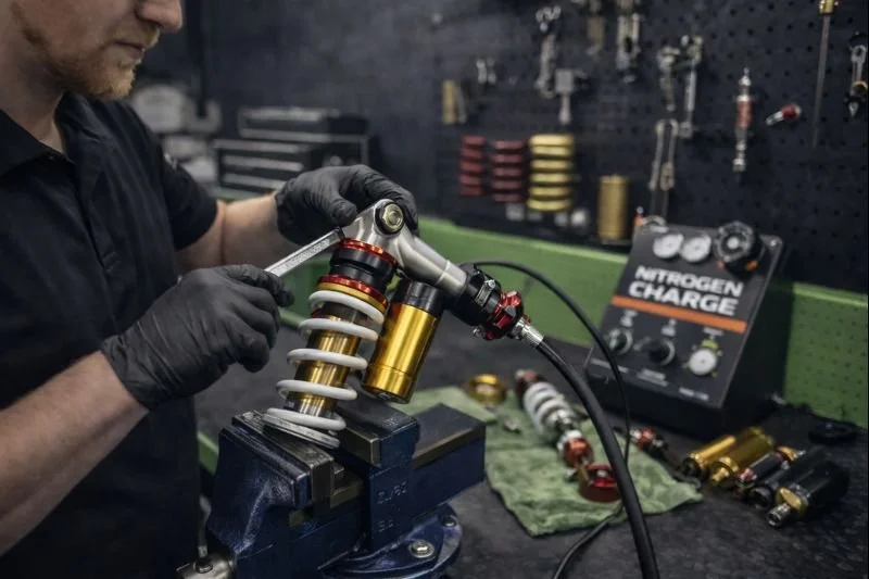 Iskunvaimenninhuollot