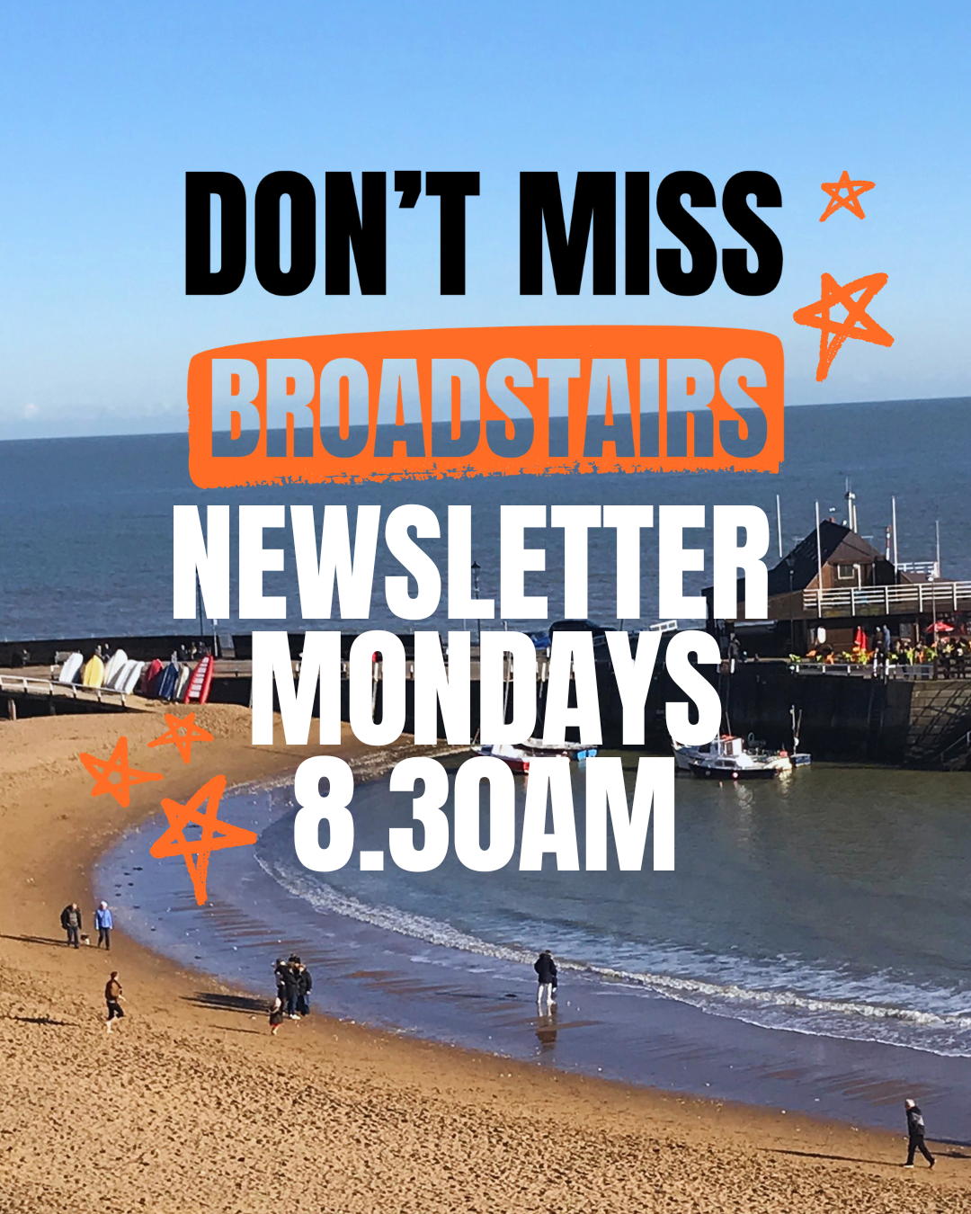 Broadstairs sandy beach