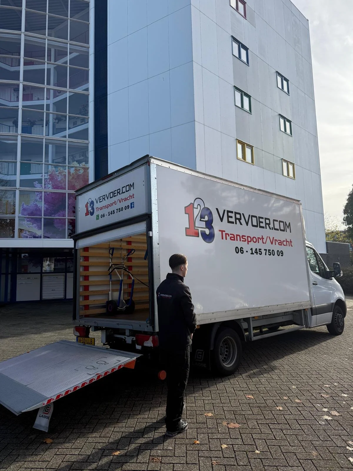 123vervoer helpt u met het vervoeren van inboedels