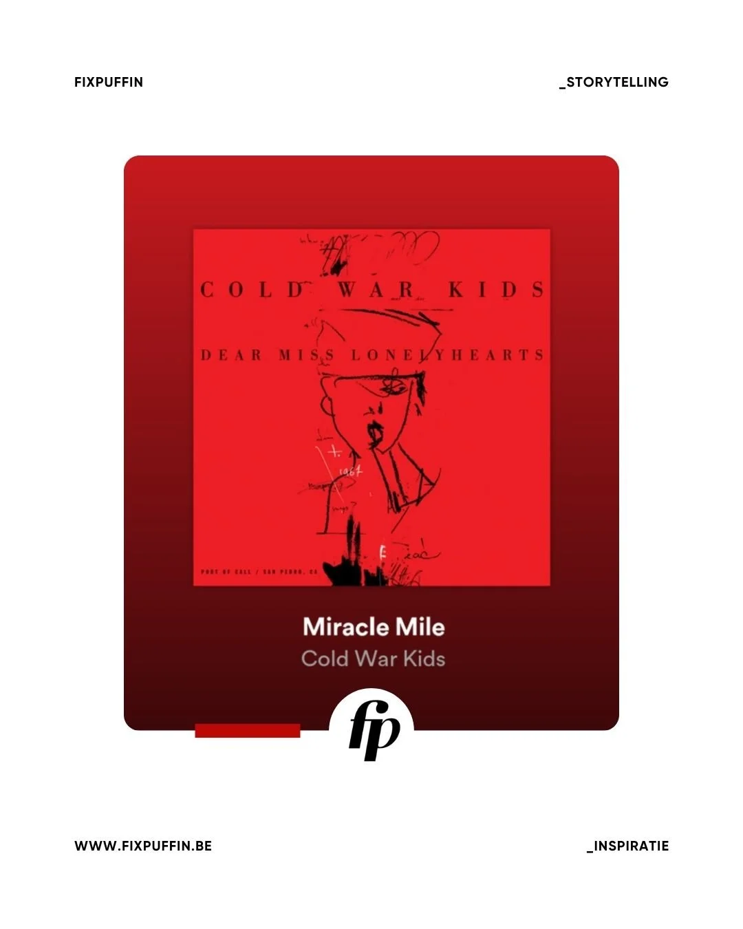 &ldquo;Het was de bedoeling dat ik grootse dingen zou doen. Ik weet dat de weg lang was.
Maar ik ben niet opgevoed om voor roem te gaan. Ik hield de veiligheid erop.&rdquo; 
&bull;
Een nummer dat me net genoeg motivatie gaf om &ldquo;fuck it all&rdqu