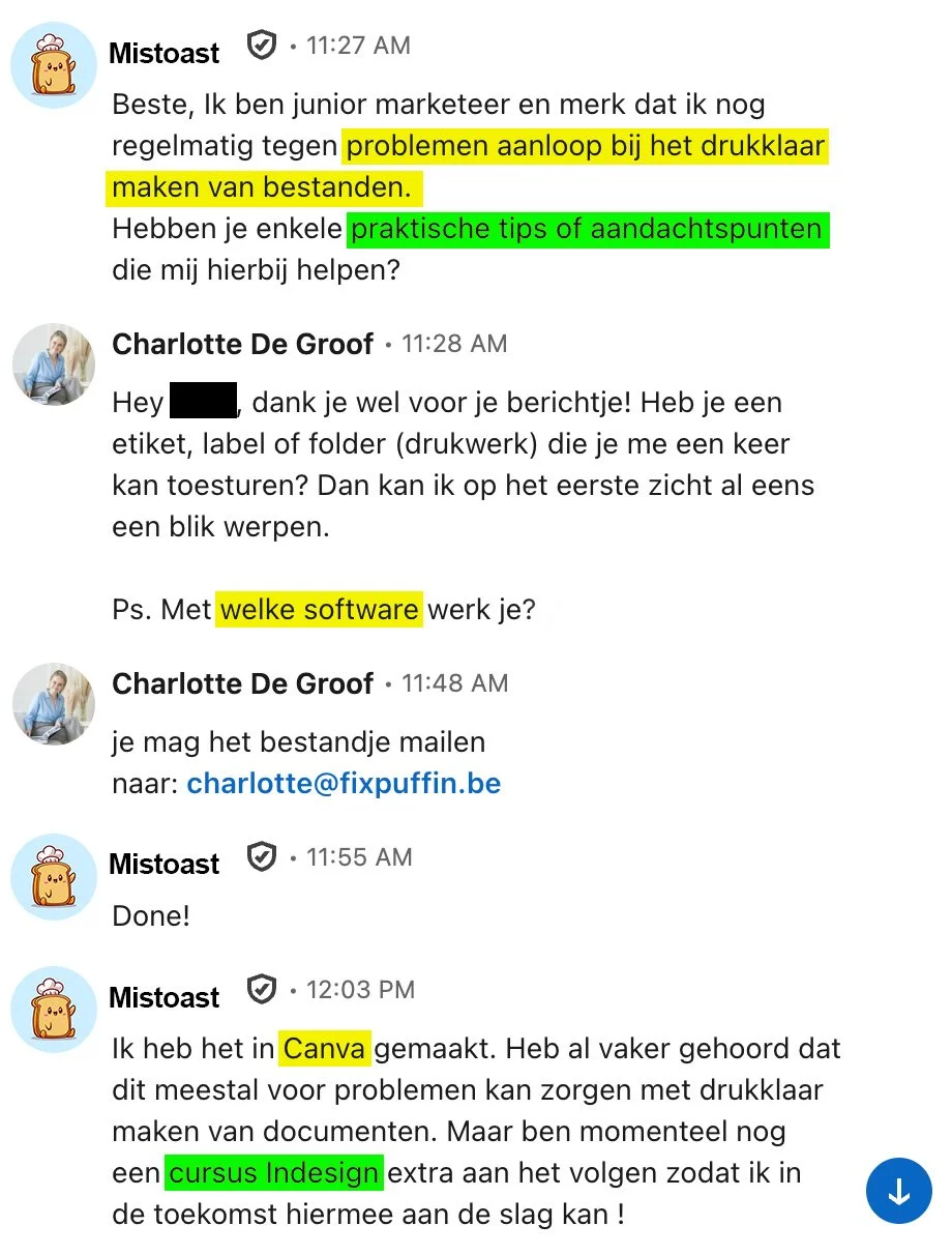 Voor zij die me kennen, weten dat ik me omring door mede-creatives. Ik geloof sterk dat ieder van ons een een talent heeft, maar ook een zwakte. We zijn al met zoveel. De markt is grafisch verzadigd.

Vorige week ontving ik een LinkedIn bericht van e