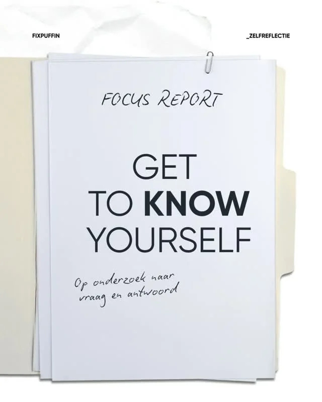 De personal files zijn open! Onder de noemer van een focus report, even terug naar de essentie. 🤭

Als je met klanten werkt, moet je jezelf op regelmatige basis herplooien zonder je eigenwaarde te verliezen. Wat mij helpt, is om de zoveel tijd nog e