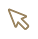 A cursor icon resembling a hand pointer clicking.