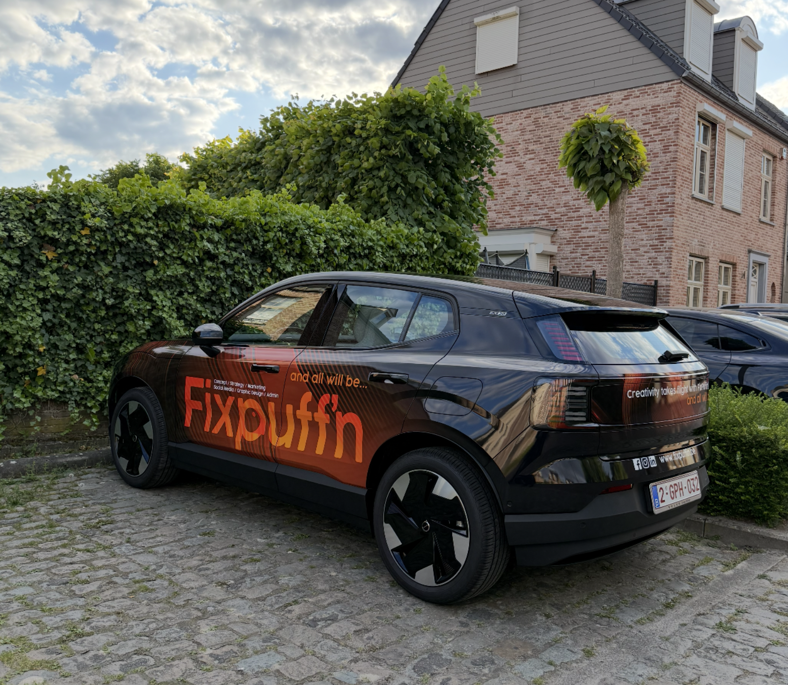 Belettering Volvo EX30