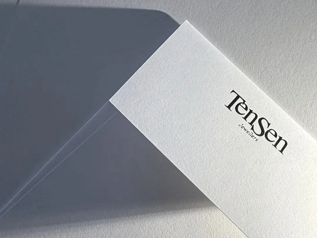 Staande omslag goudfolie